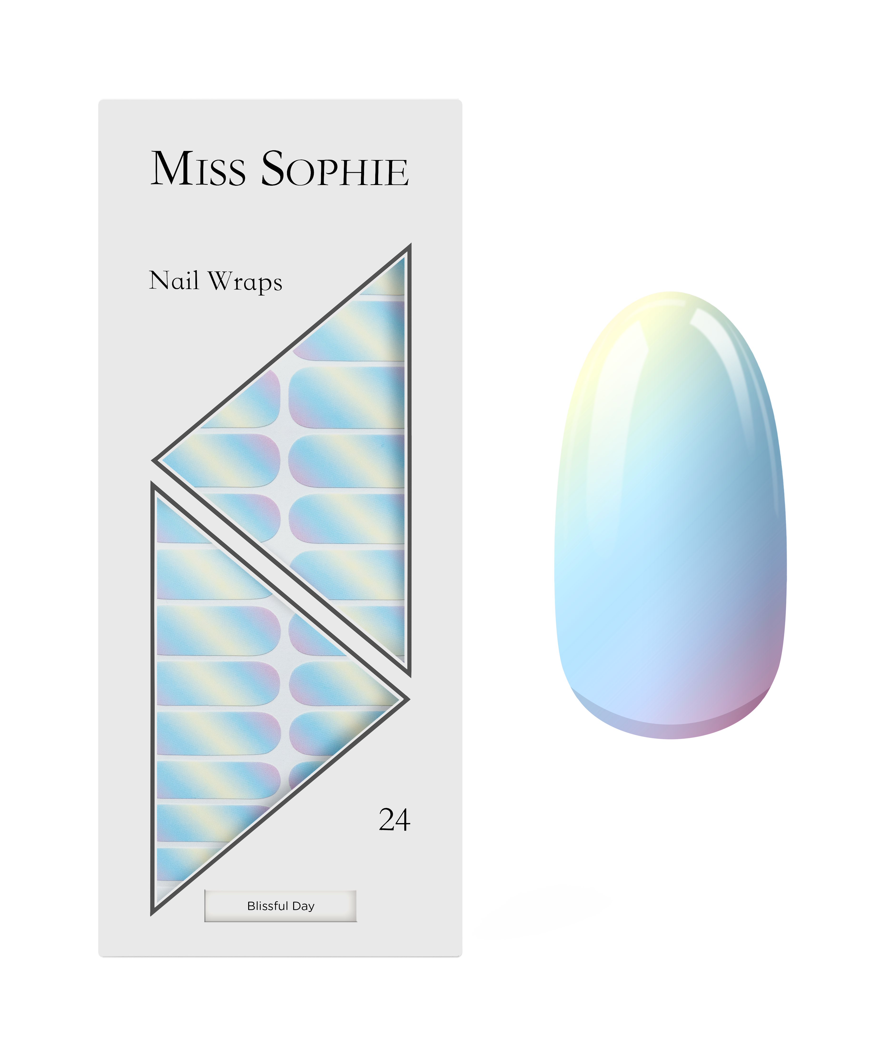 miss-sophie-s-blissful-day-nagelfolien-regenbogen-farbverlauf-in-blau-rosa-und-g image 1