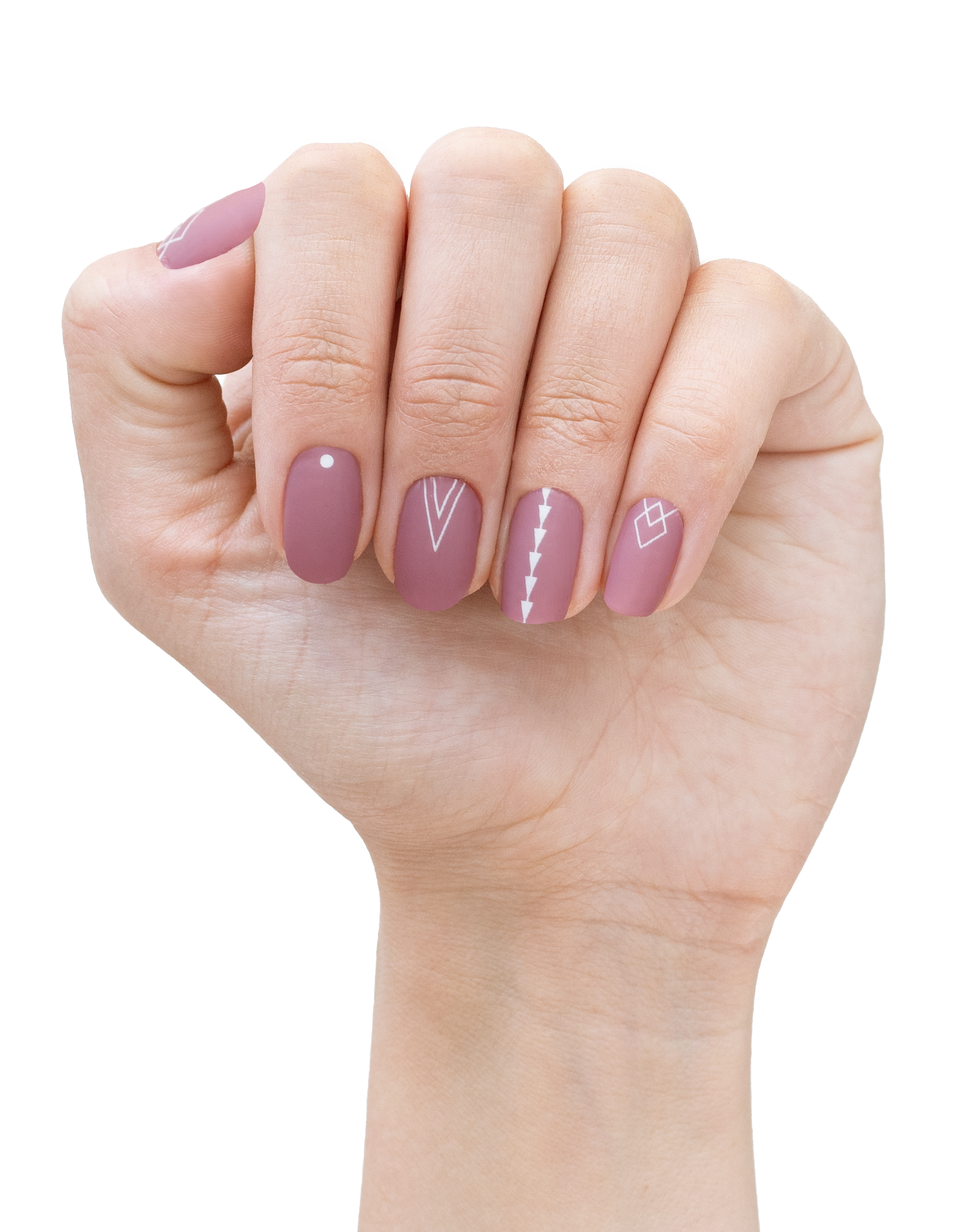 miss-sophie-s-boho-babe-uv-gel-nagelfolien-warmes-rose-mit-boho-details-uv-geh-r image 2