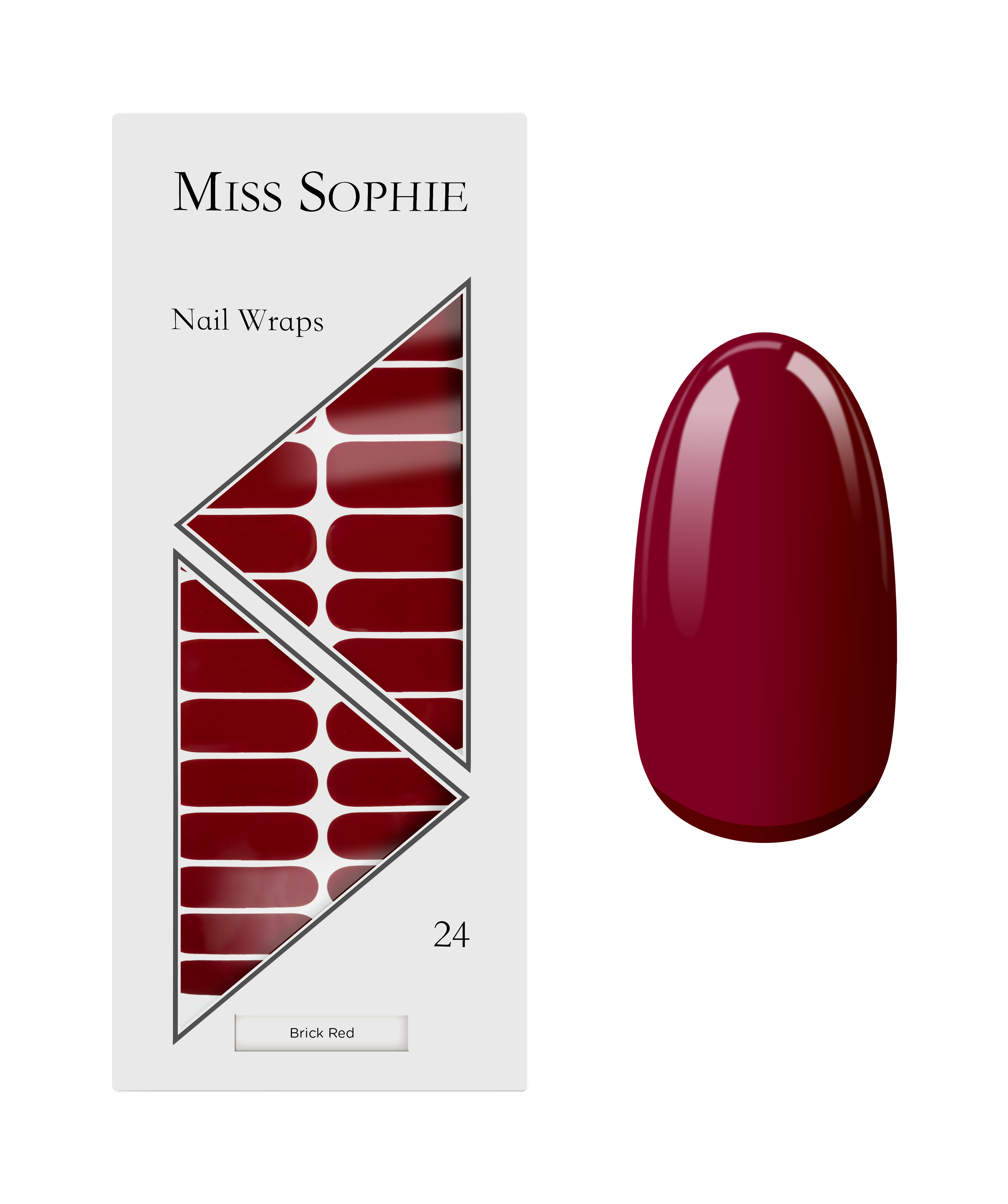 miss-sophie-s-brick-red-einfarbige-nagelfolien-in-sattem-warmem-rot image 1