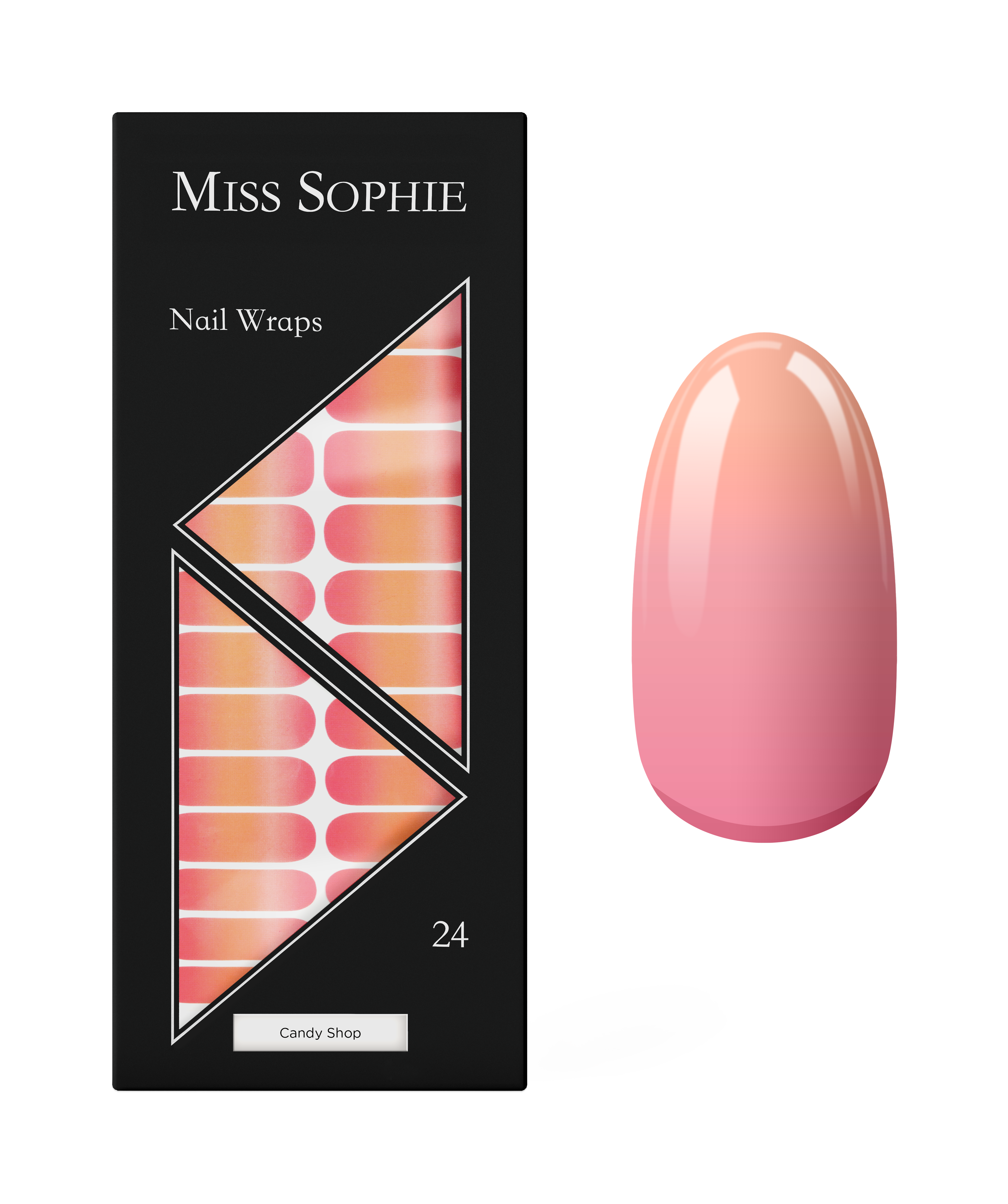 miss-sophie-s-candy-shop-nagelfolien-auff-lliger-ombr-look-in-sommerlichen-farbe image 1