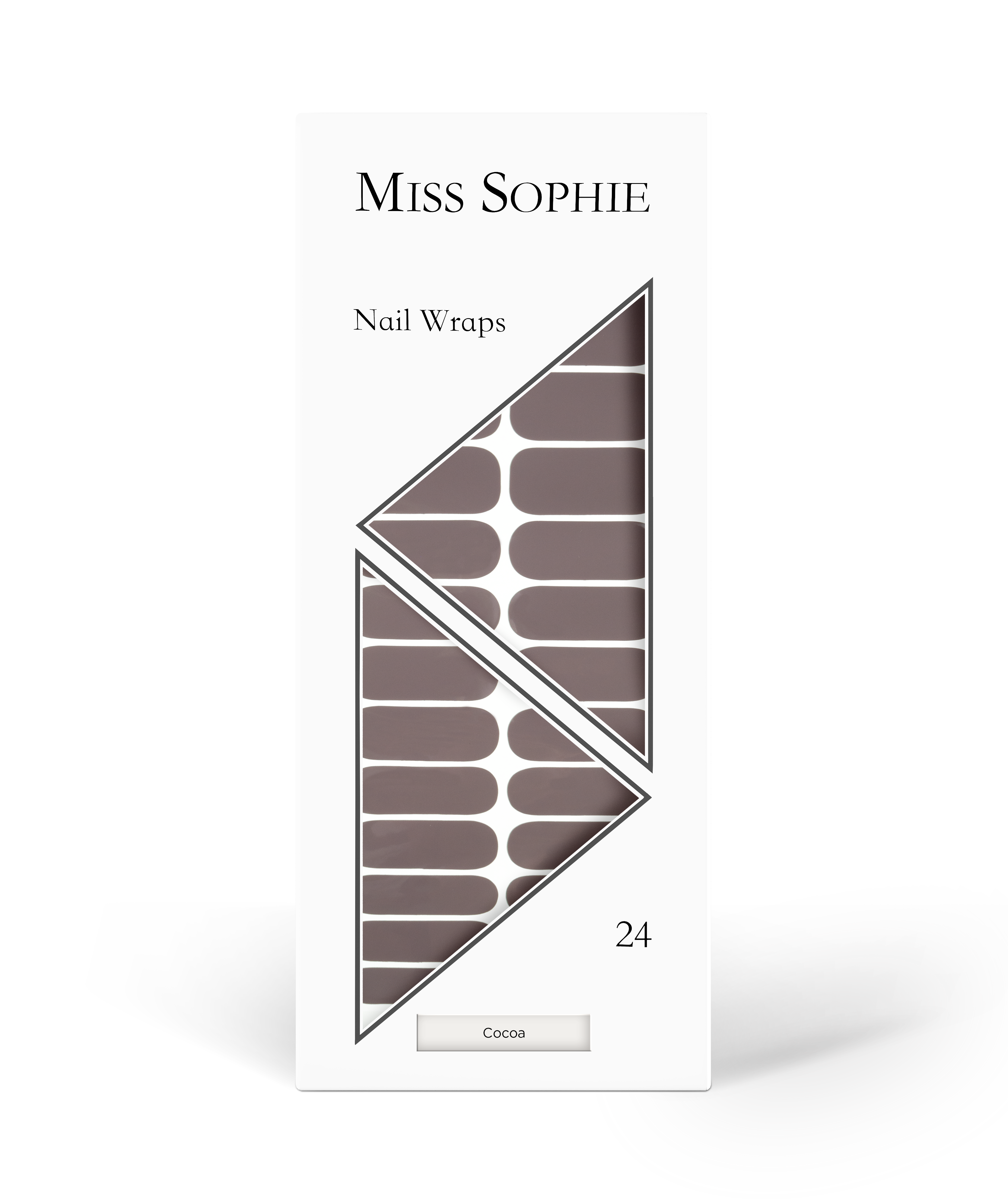 miss-sophie-s-cocoa-nagel-design-einfarbiger-schokoladen-braunton-nail-art-look image 5