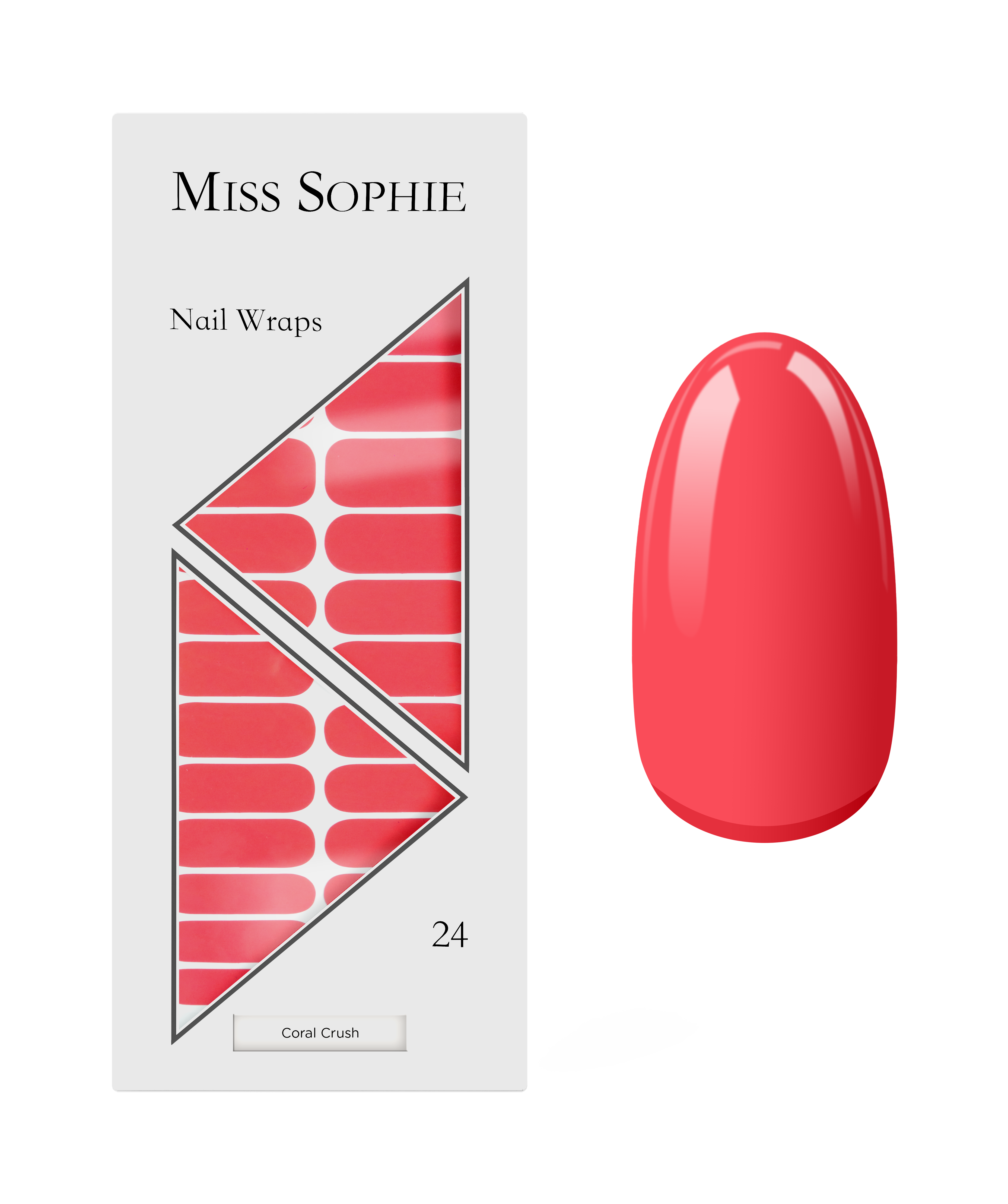 miss-sophie-s-coral-crush-nagelfolien-sommerliche-koralle-einfarbig-19-nagelstre image 1