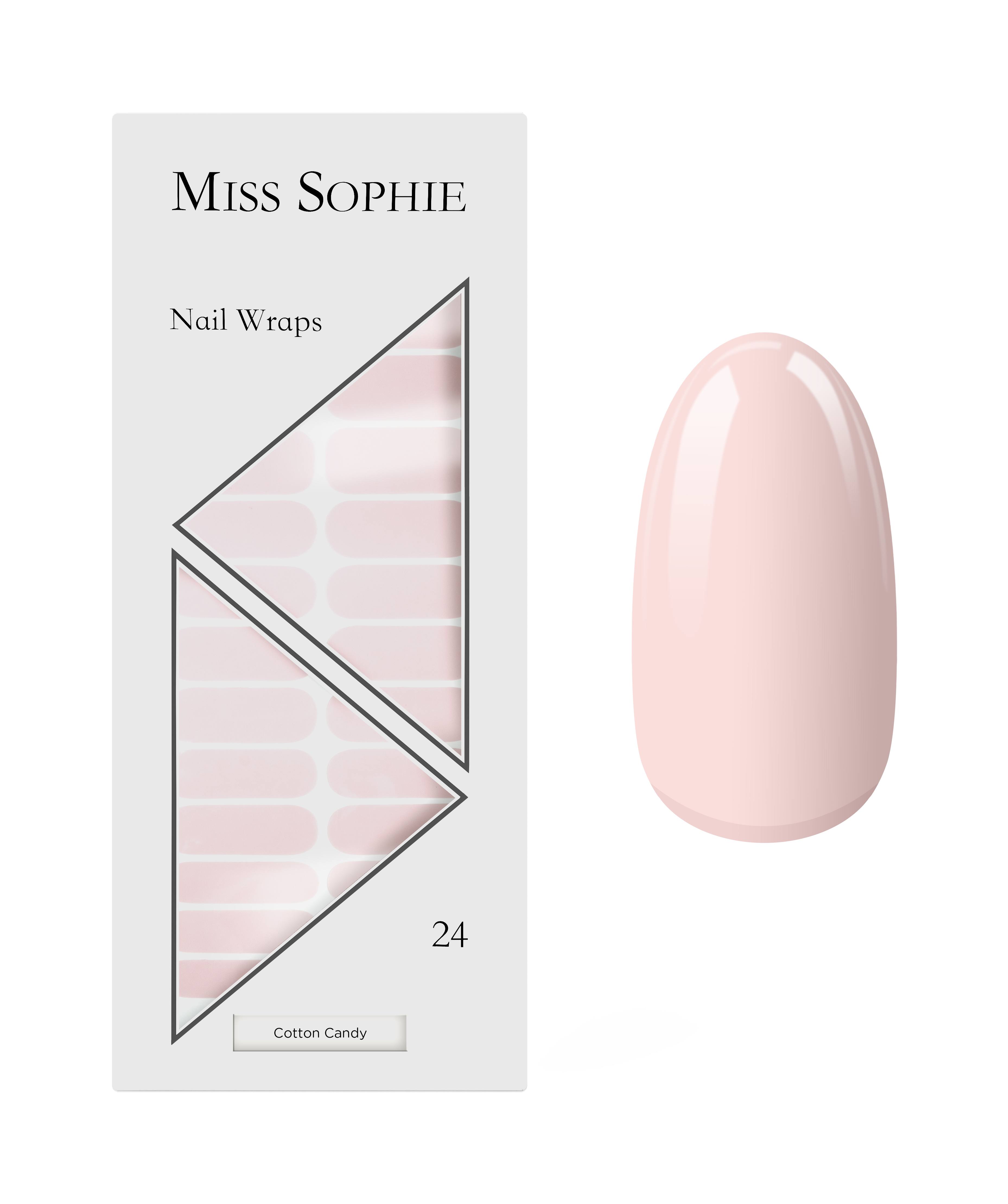 miss-sophie-s-cotton-candy-nail-art-wraps-in-zartem-pastellpink-solid-finish-nud image 1
