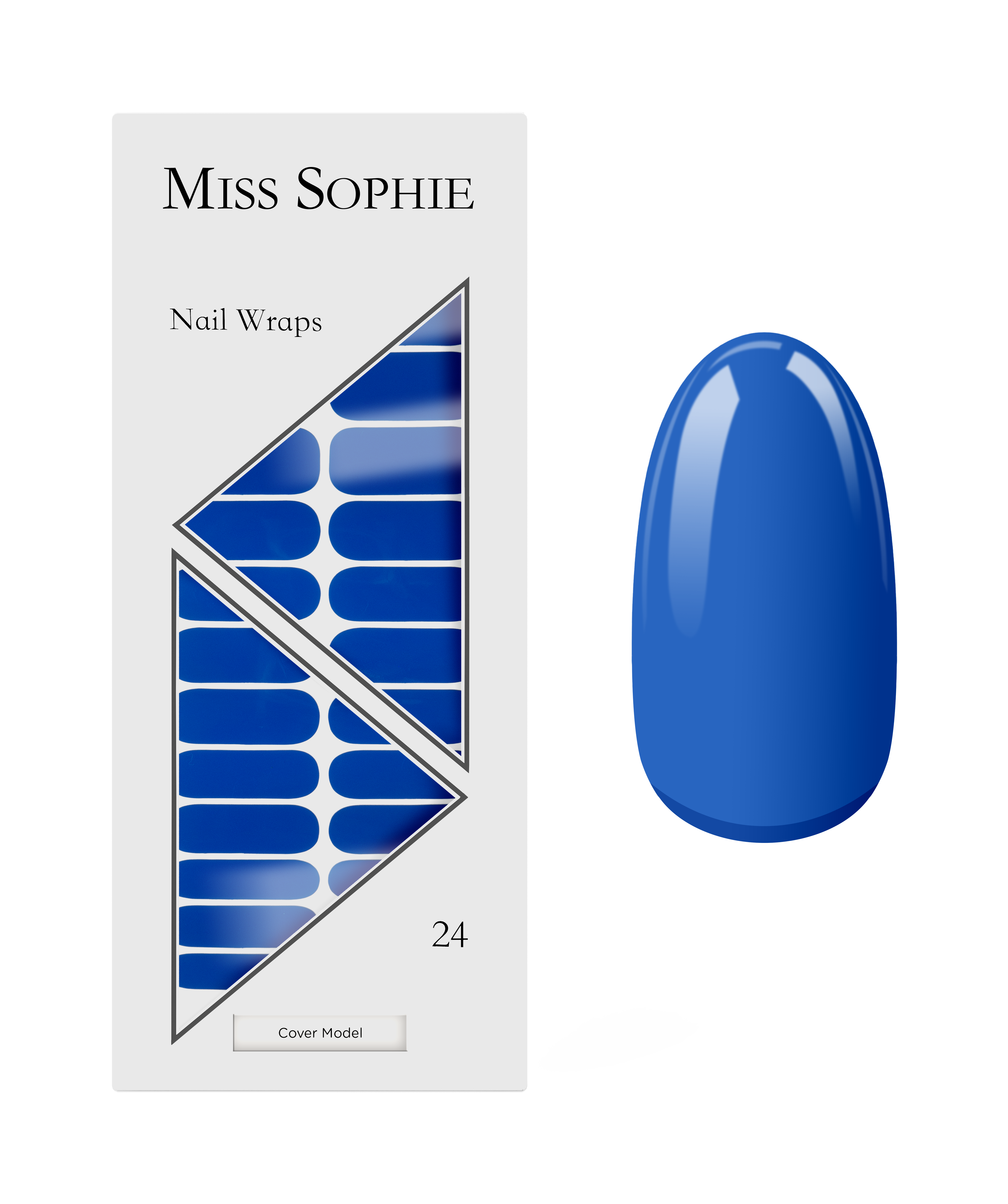 miss-sophie-s-cover-model-nail-wraps-gl-nzendes-blau-solid-style-lost-city-colle image 1