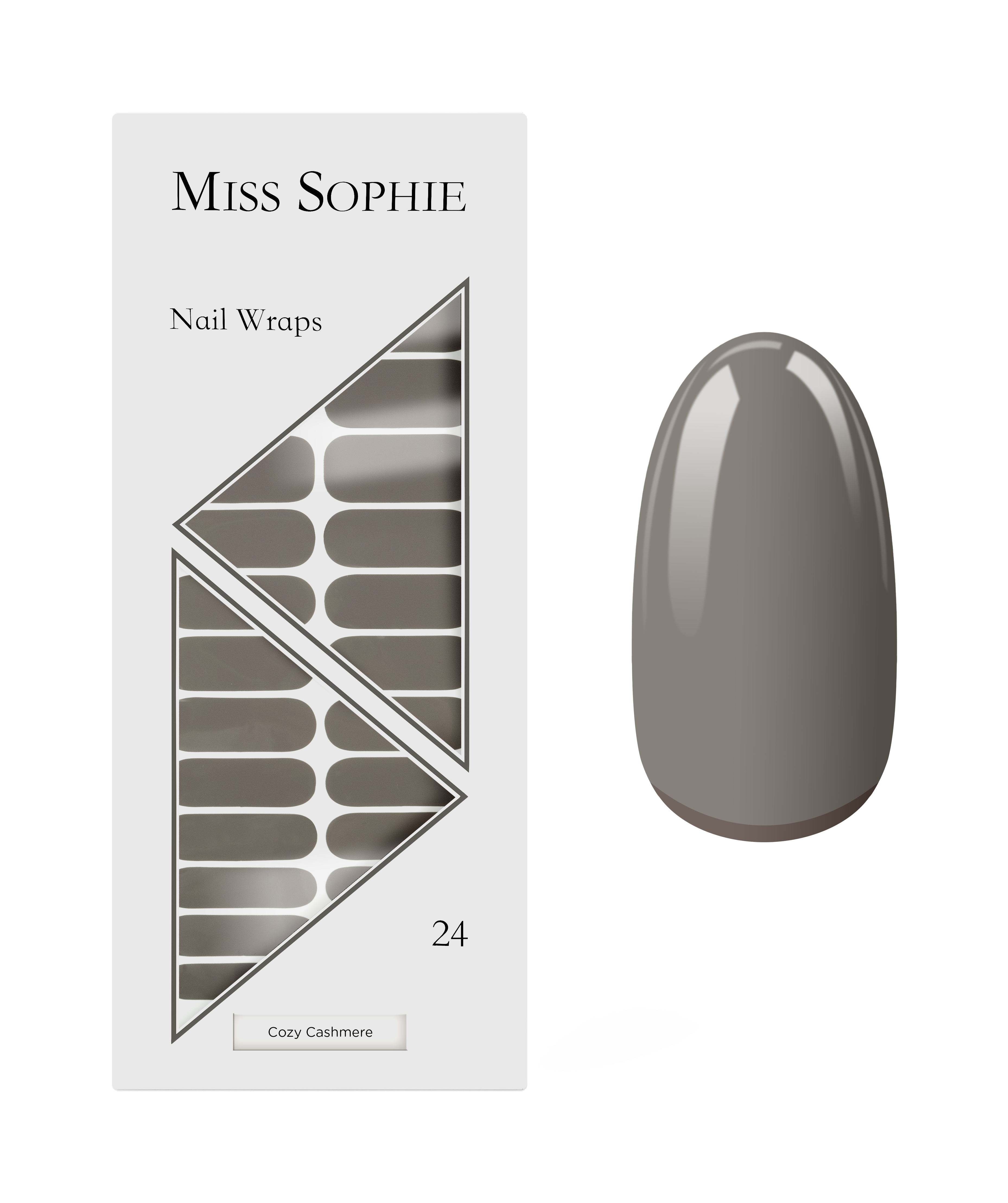 miss-sophie-s-cozy-cashmere-nagelfolien-edles-k-hles-braun-einfarbig-mit-matten- image 1