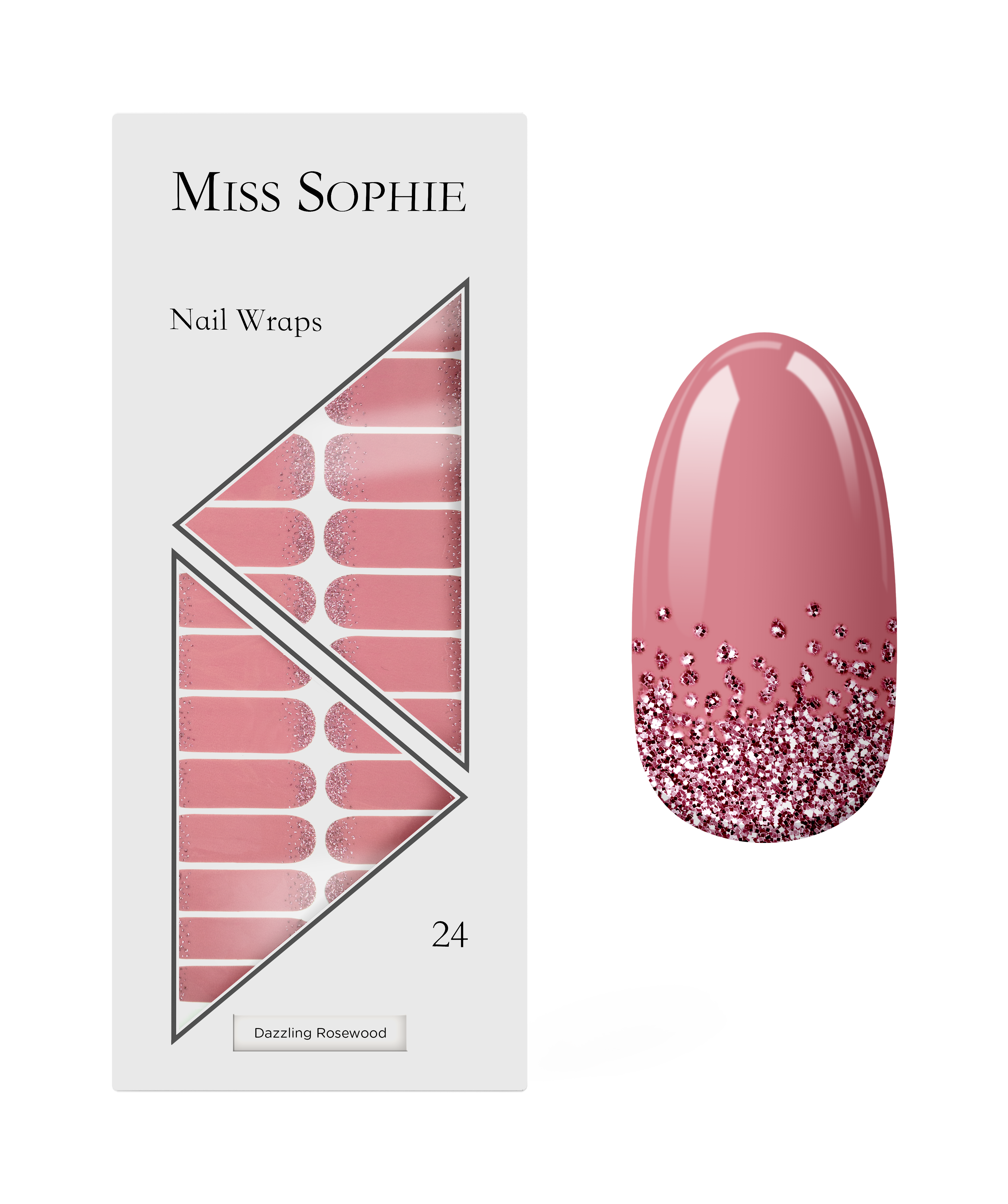miss-sophie-s-dazzling-rosewood-nagelfolien-glitzerndes-glitter-auf-rosenholz-ba image 1