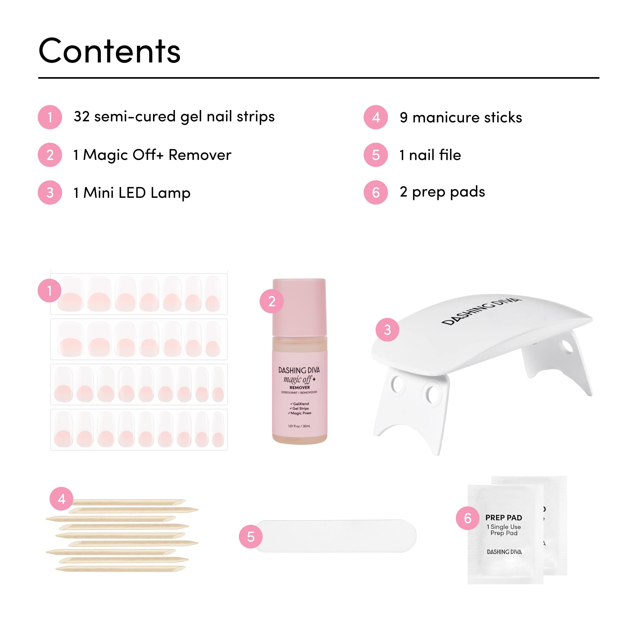 dashing-diva-glaze-pearly-whites-semi-cured-french-nagelstreifen-bundle-mit-led- image 3
