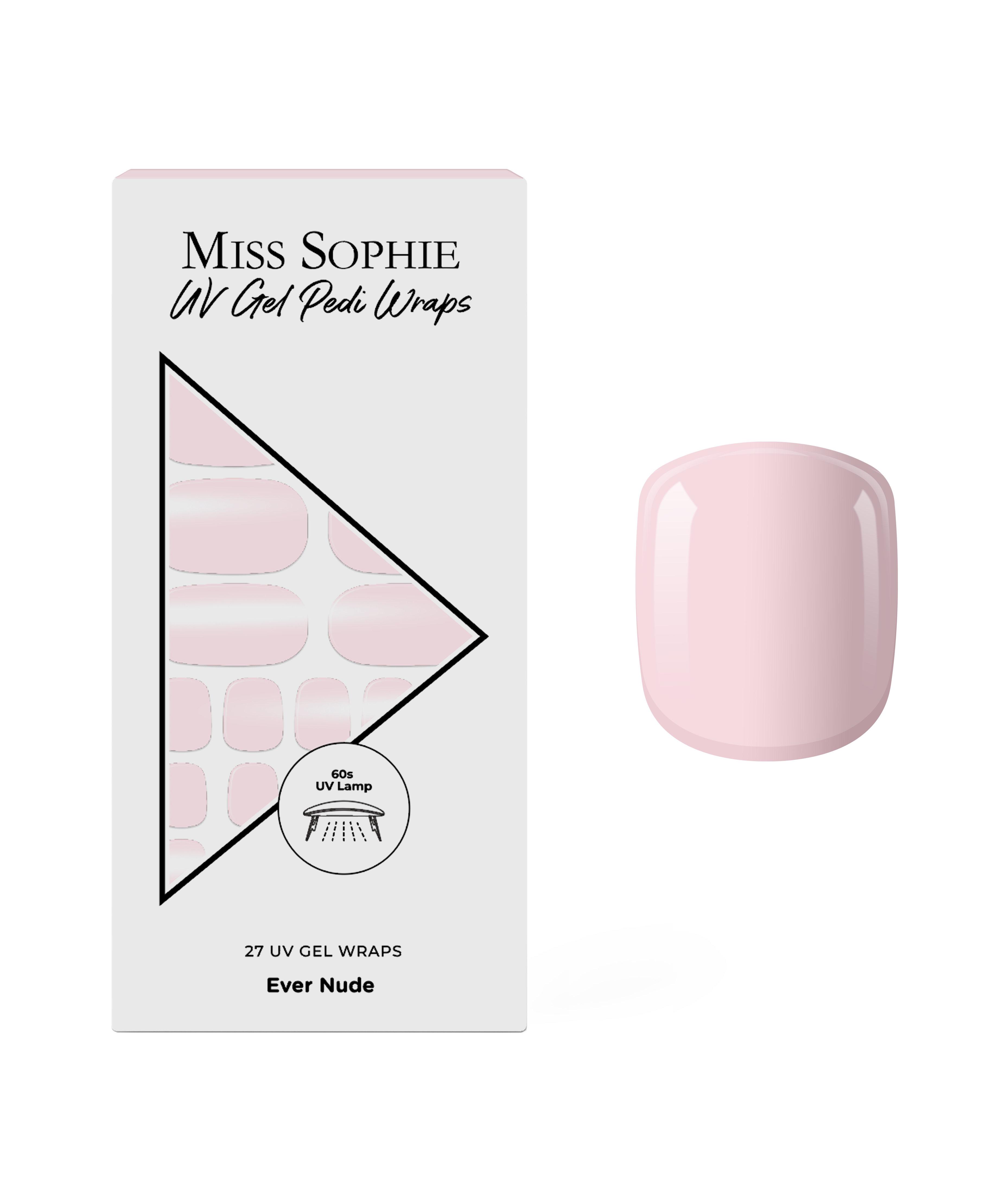 miss-sophie-s-ever-nude-uv-pedicure-uv-gel-nagelfolien-in-zartem-rosa-nude-f-r-z image 1