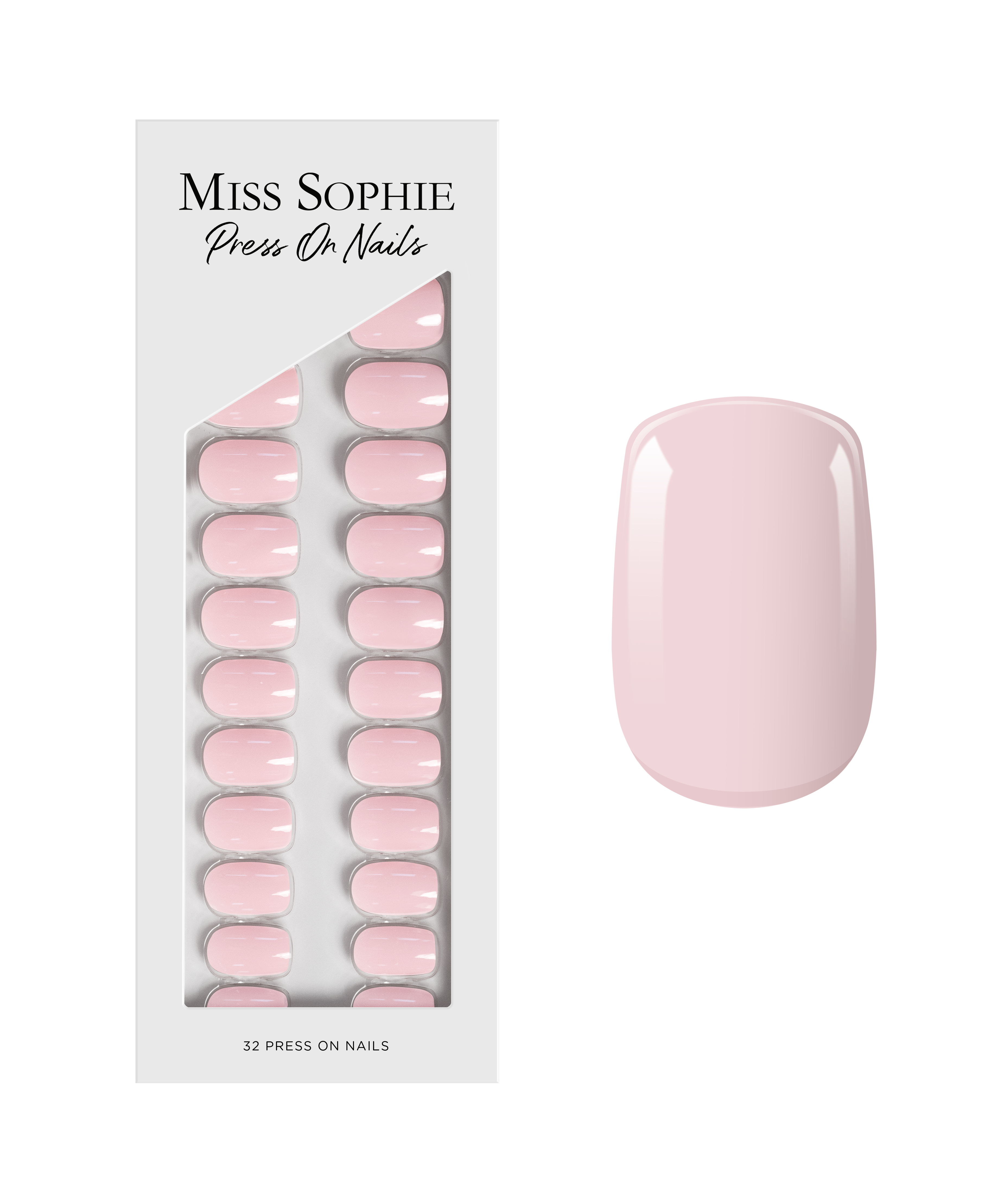 miss-sophie-s-ever-nude-press-on-nails-short-square-press-on-n-gel-in-klassische image 1