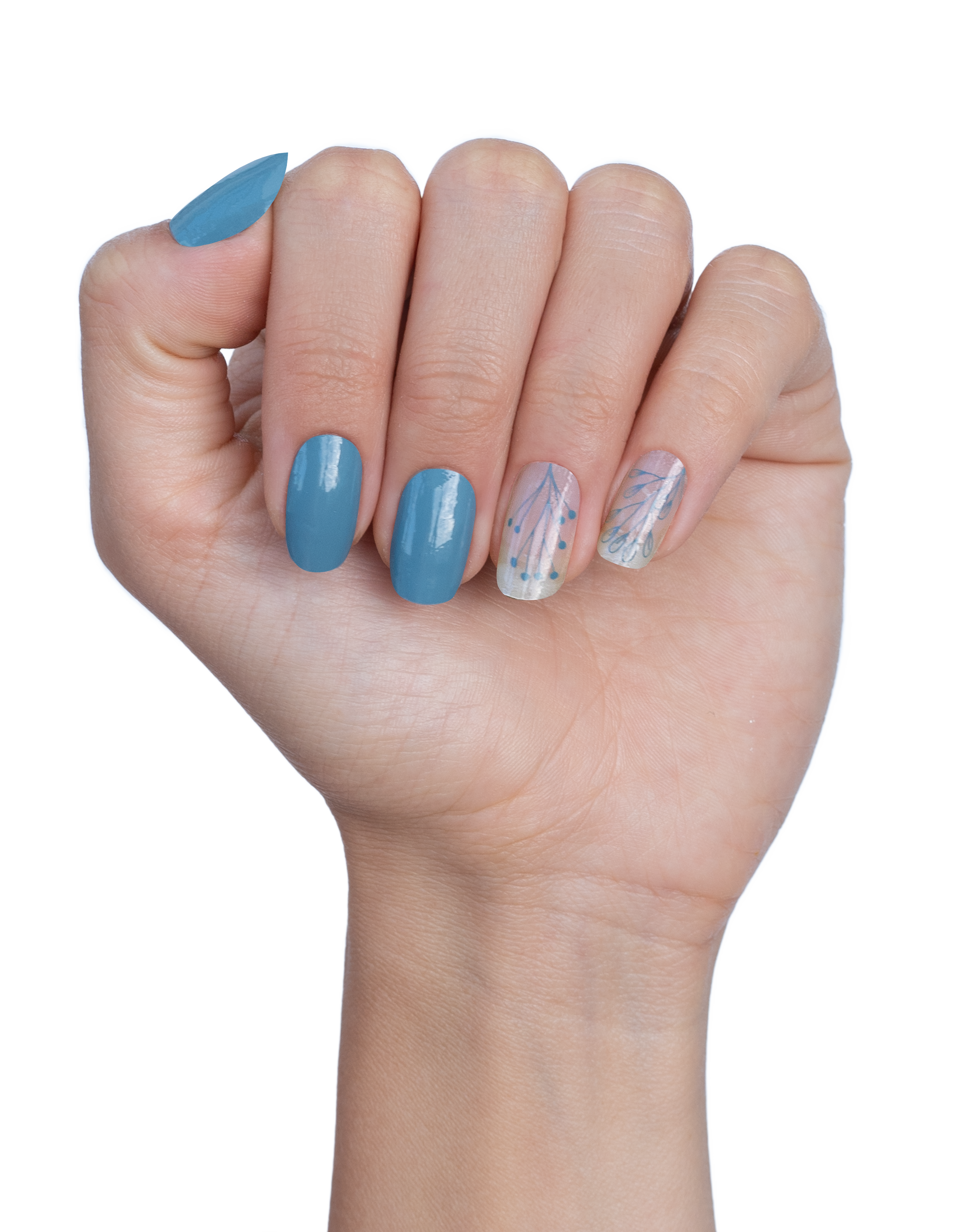 miss-sophie-s-falling-leaves-nail-wraps-gr-ne-herbst-design-folien-aus-der-color image 2