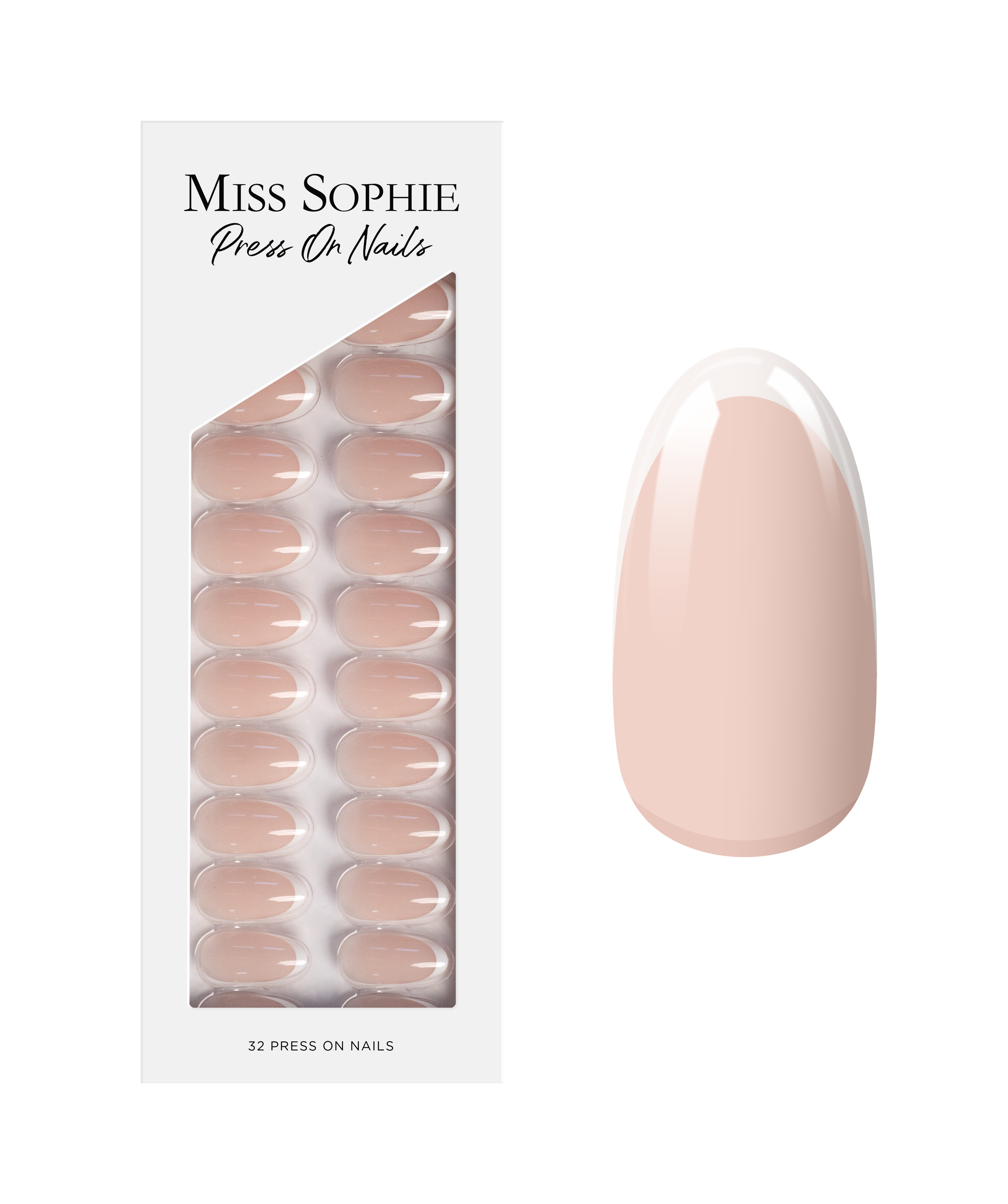 miss-sophie-s-french-tips-press-on-nails-medium-round-press-on-n-gel-in-nude-mit image 1