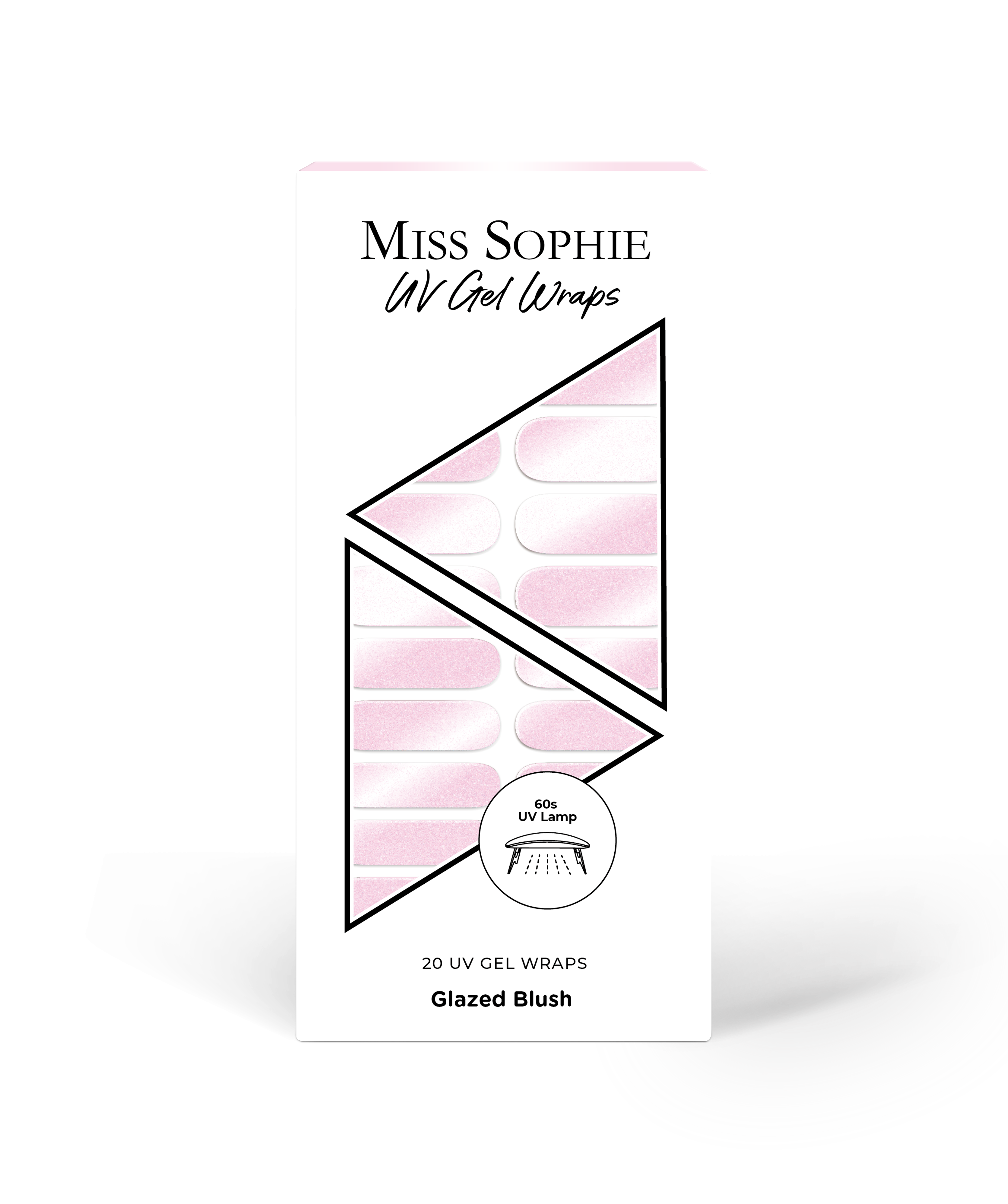 miss-sophie-s-glazed-blush-uv-uv-gel-nagelfolien-in-zartem-ros-mit-shimmer-glaze image 5