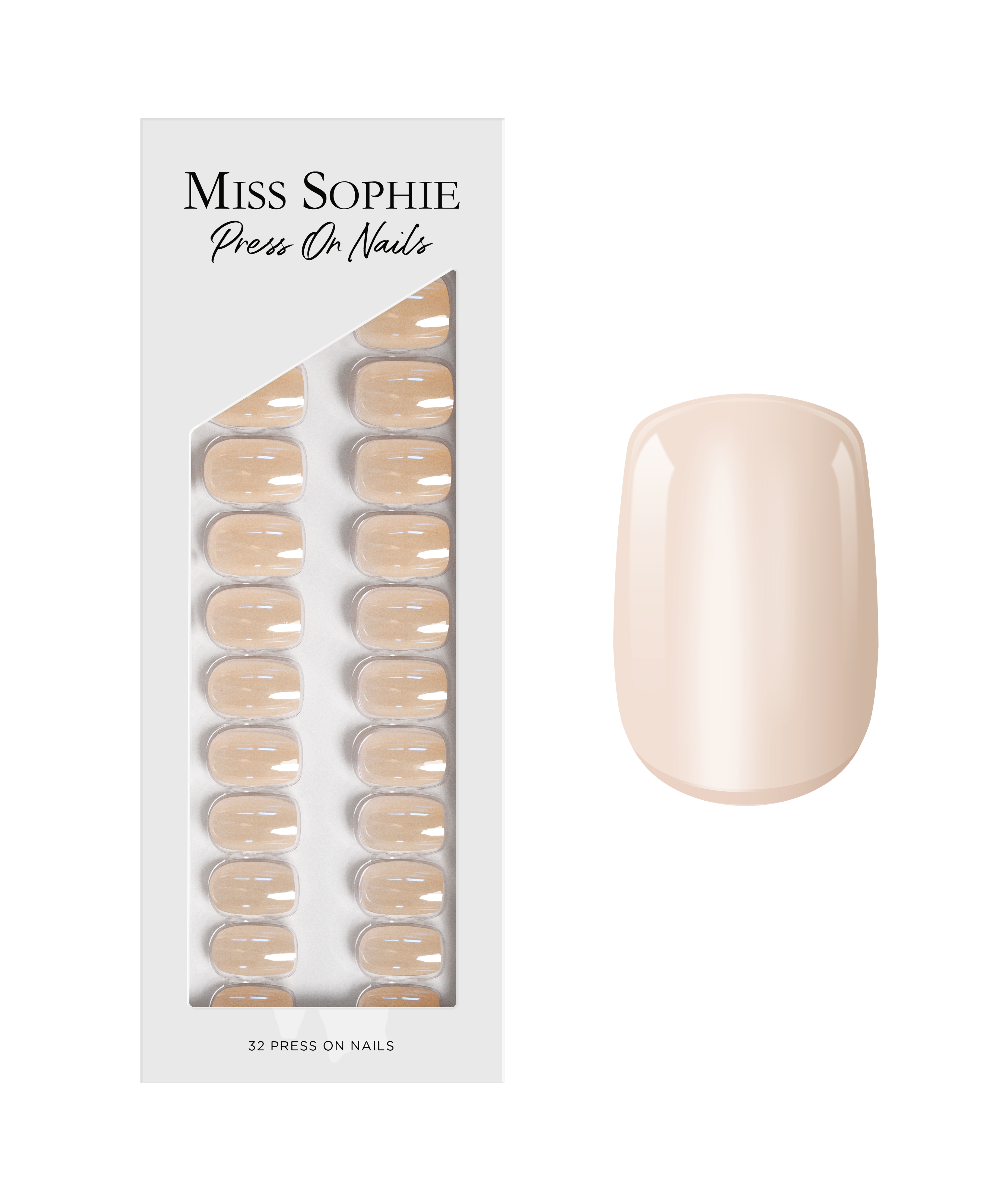 miss-sophie-s-glazed-donut-press-on-nails-short-square-k-nstliche-fingern-gel-mi image 1