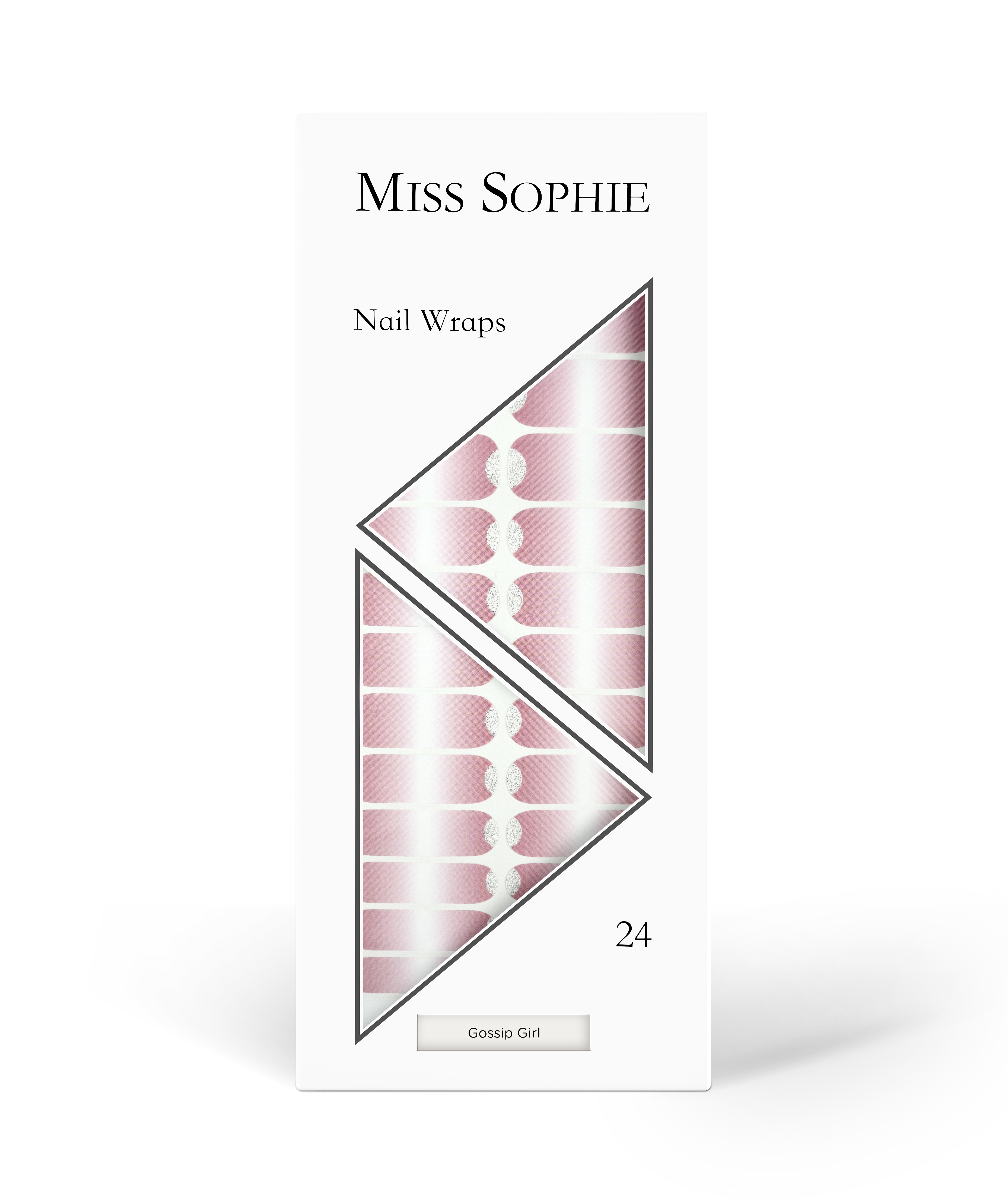 miss-sophie-s-gossip-girl-nagelfolien-nude-rose-babyboomer-mit-silberglitter image 4
