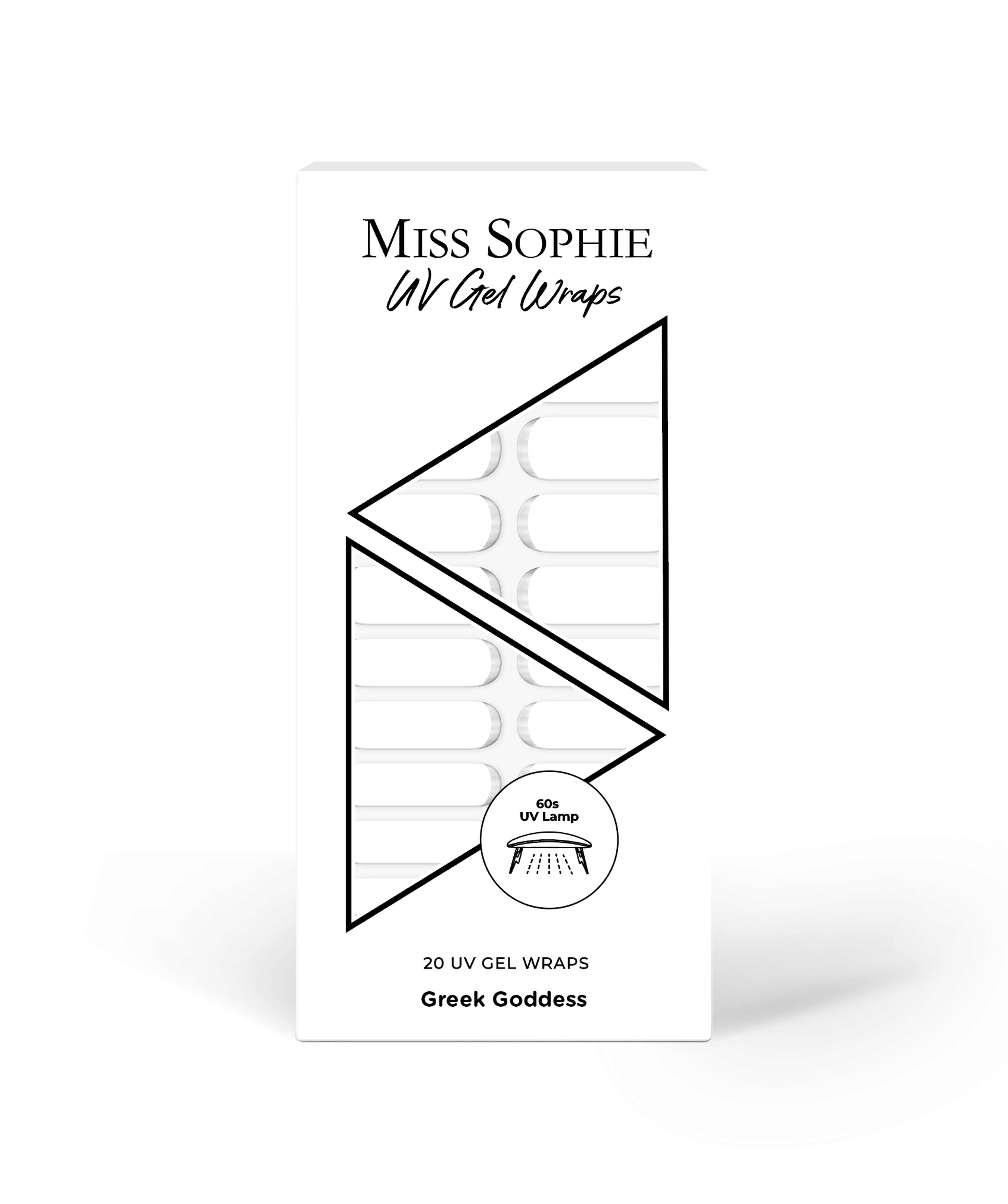 miss-sophie-s-greek-goddess-uv-uv-gel-nagelfolien-in-reinem-wei-mit-softem-farbv image 3