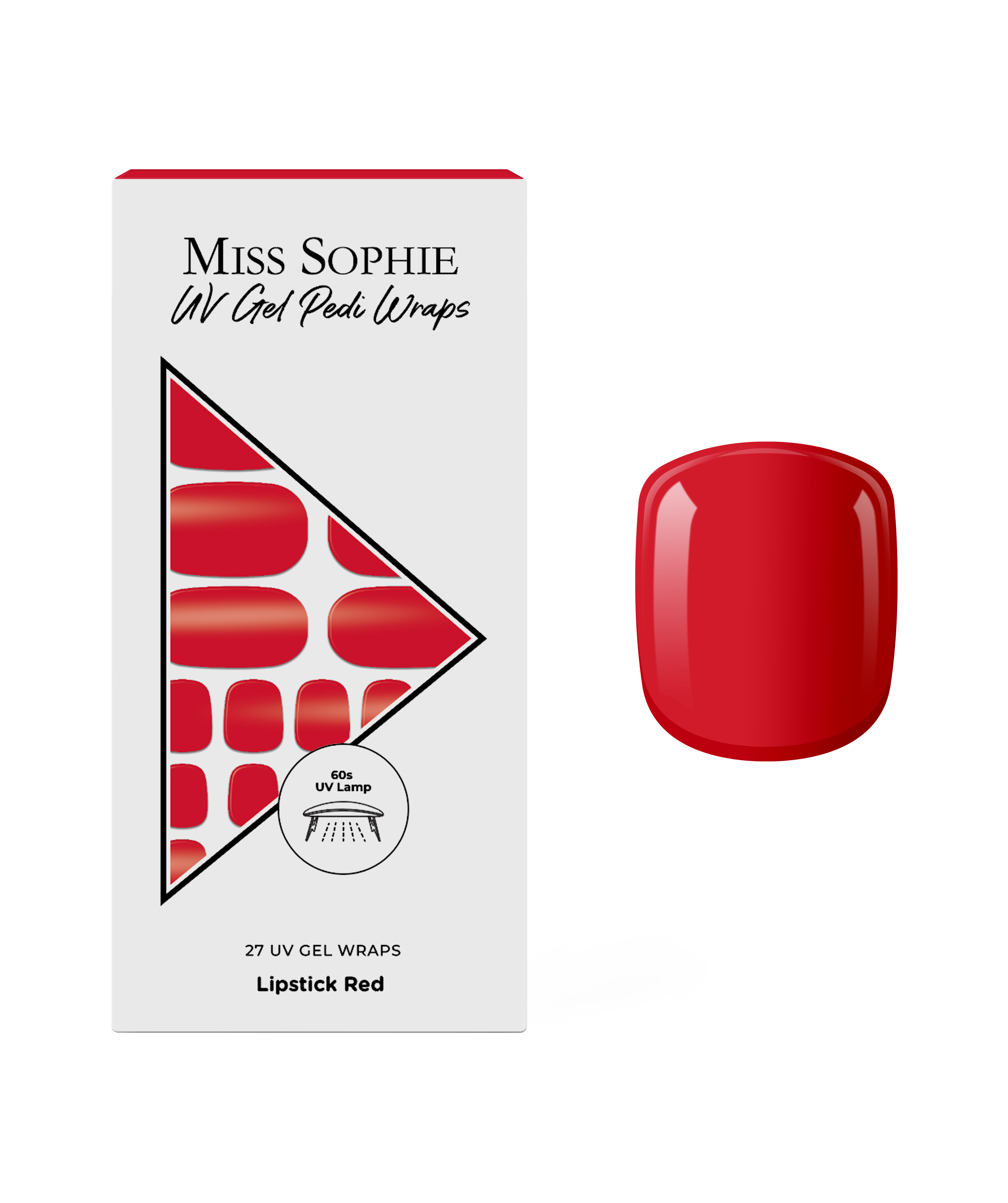 miss-sophie-s-lipstick-red-uv-pedicure-uv-gel-pedik-refolien-in-kr-ftigem-rot image 1