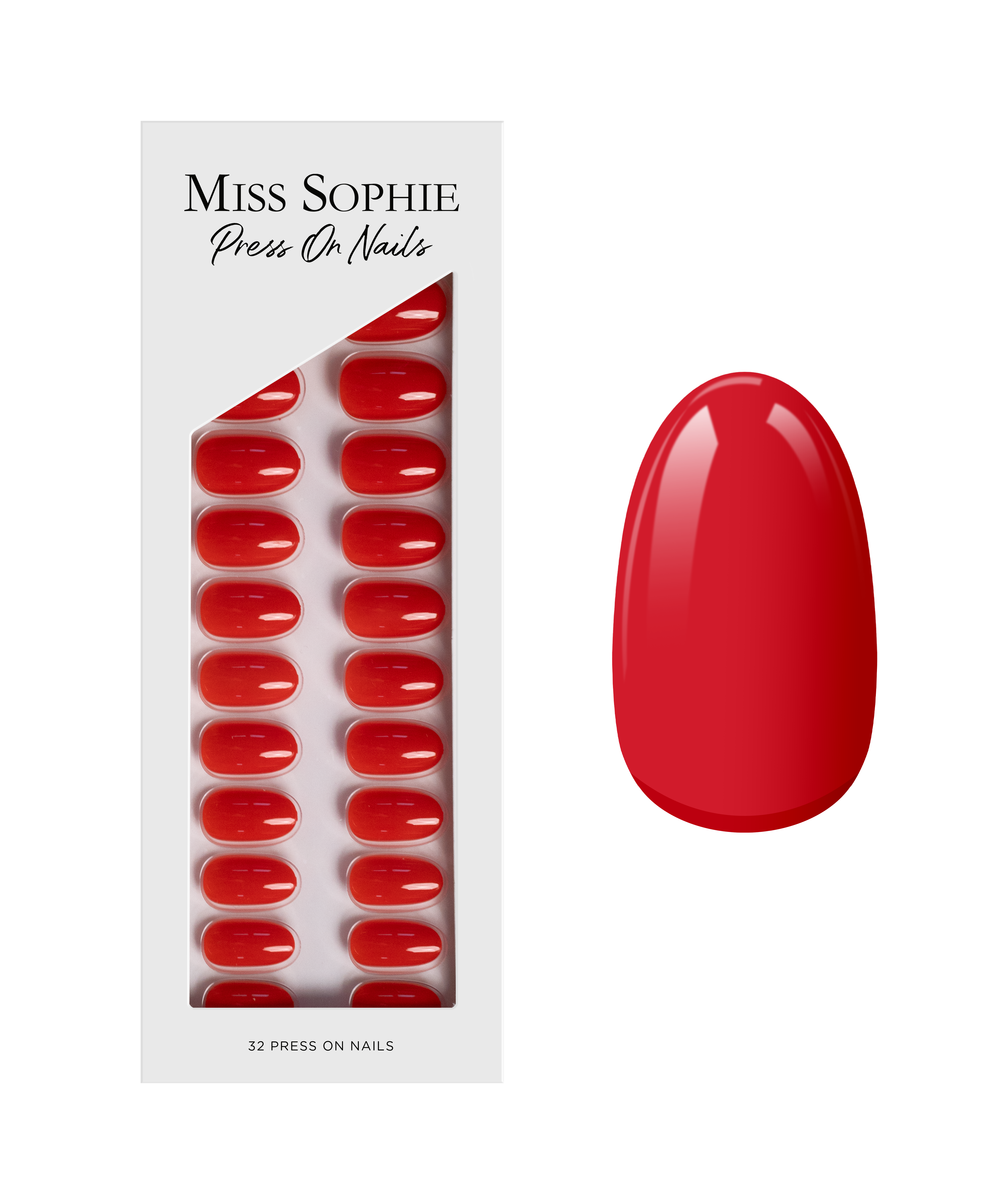 miss-sophie-s-lipstick-red-press-on-nails-kurze-runde-press-on-n-gel-in-leuchten image 1
