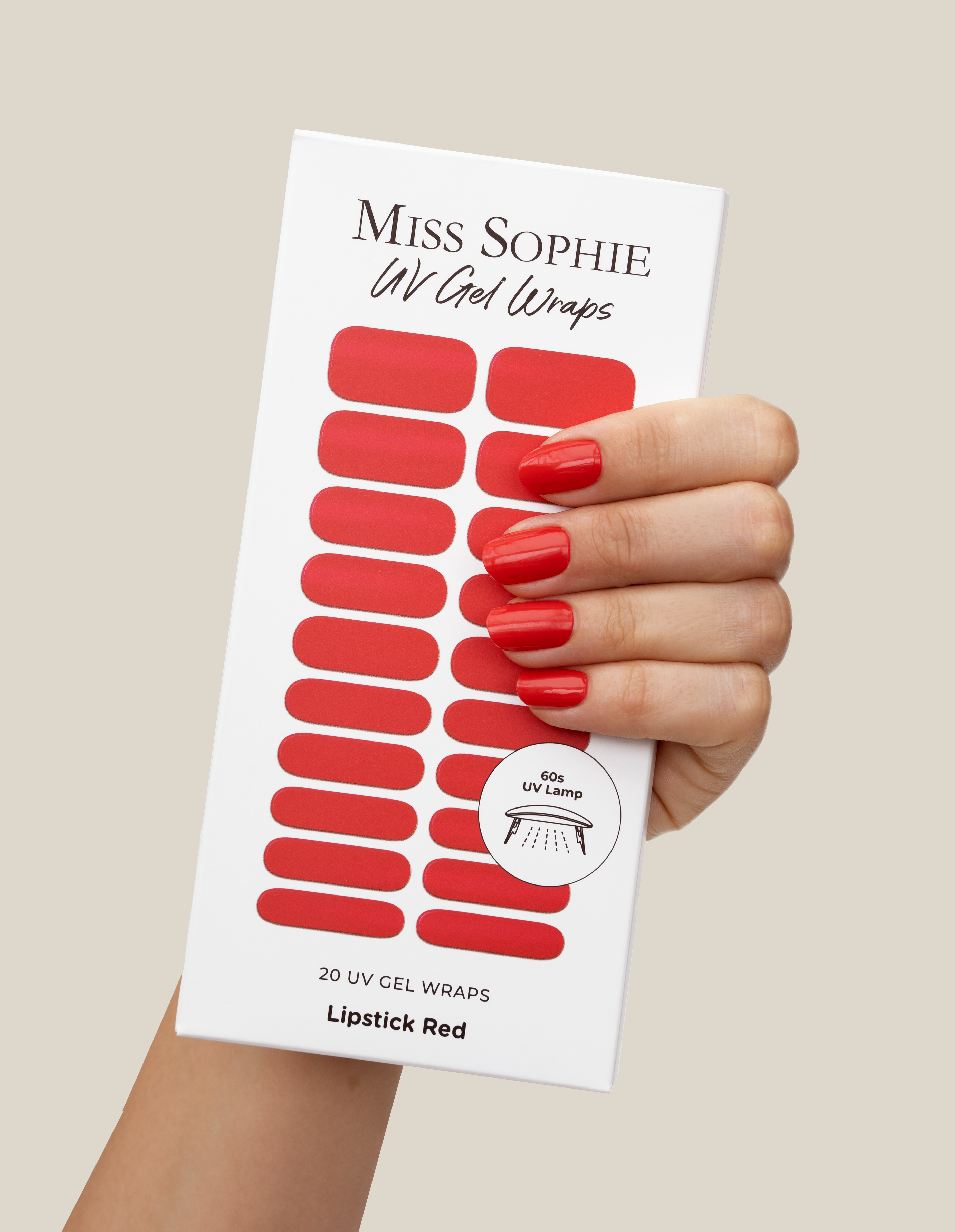 miss-sophie-s-lipstick-red-uv-nagelfolien-klassisches-rot-solid-uv-gel-wraps image 4
