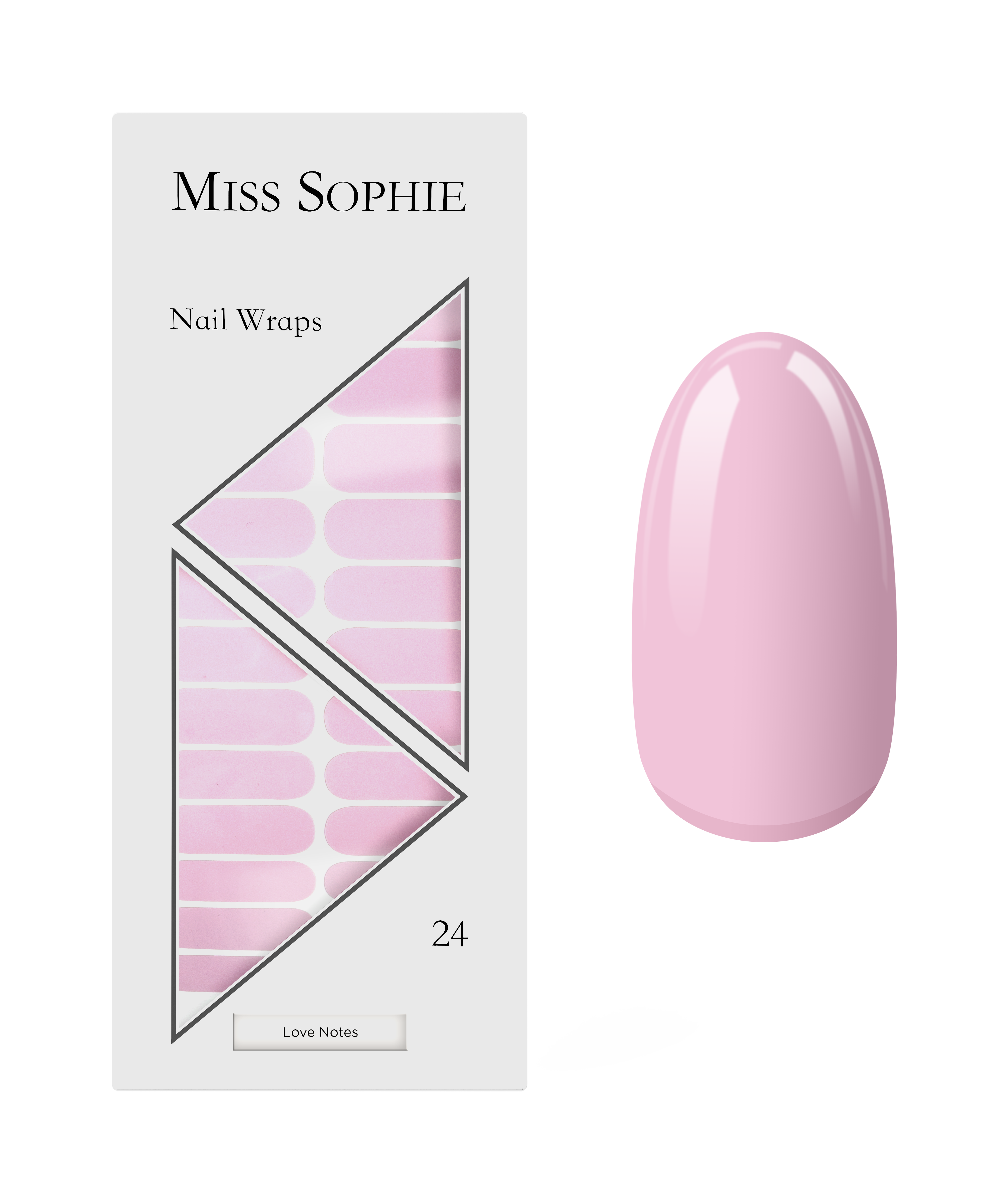 miss-sophie-s-love-notes-nagelfolien-nude-ros-design-mit-romantischer-note-kolle image 1