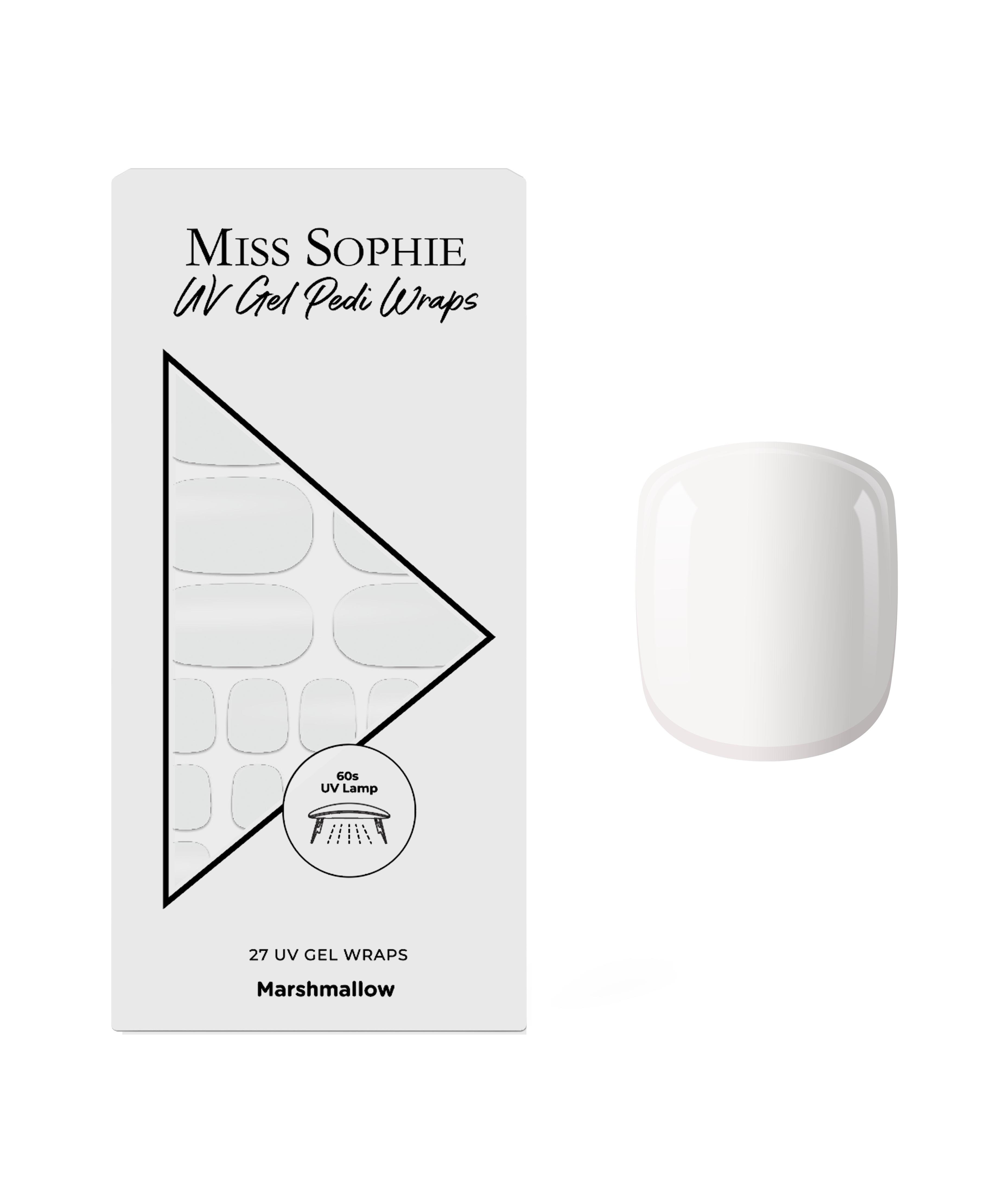 miss-sophie-s-marshmallow-uv-pedicure-nagelfolien-zeitloses-wei-in-uv-gel-qualit image 1
