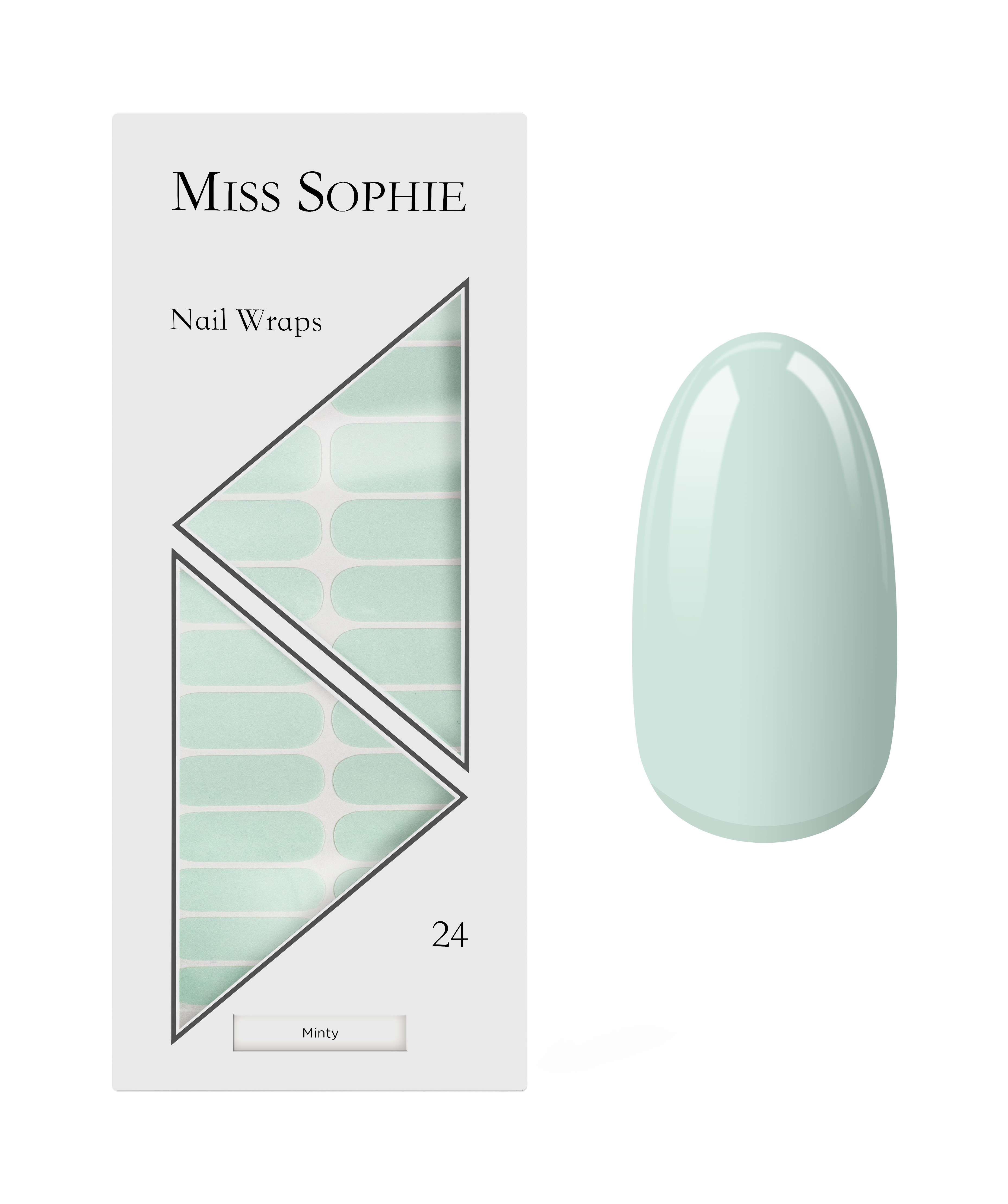 miss-sophie-s-minty-mintgr-ne-uni-nagelfolien-aus-der-creamy-kollektion-outlet-s image 1