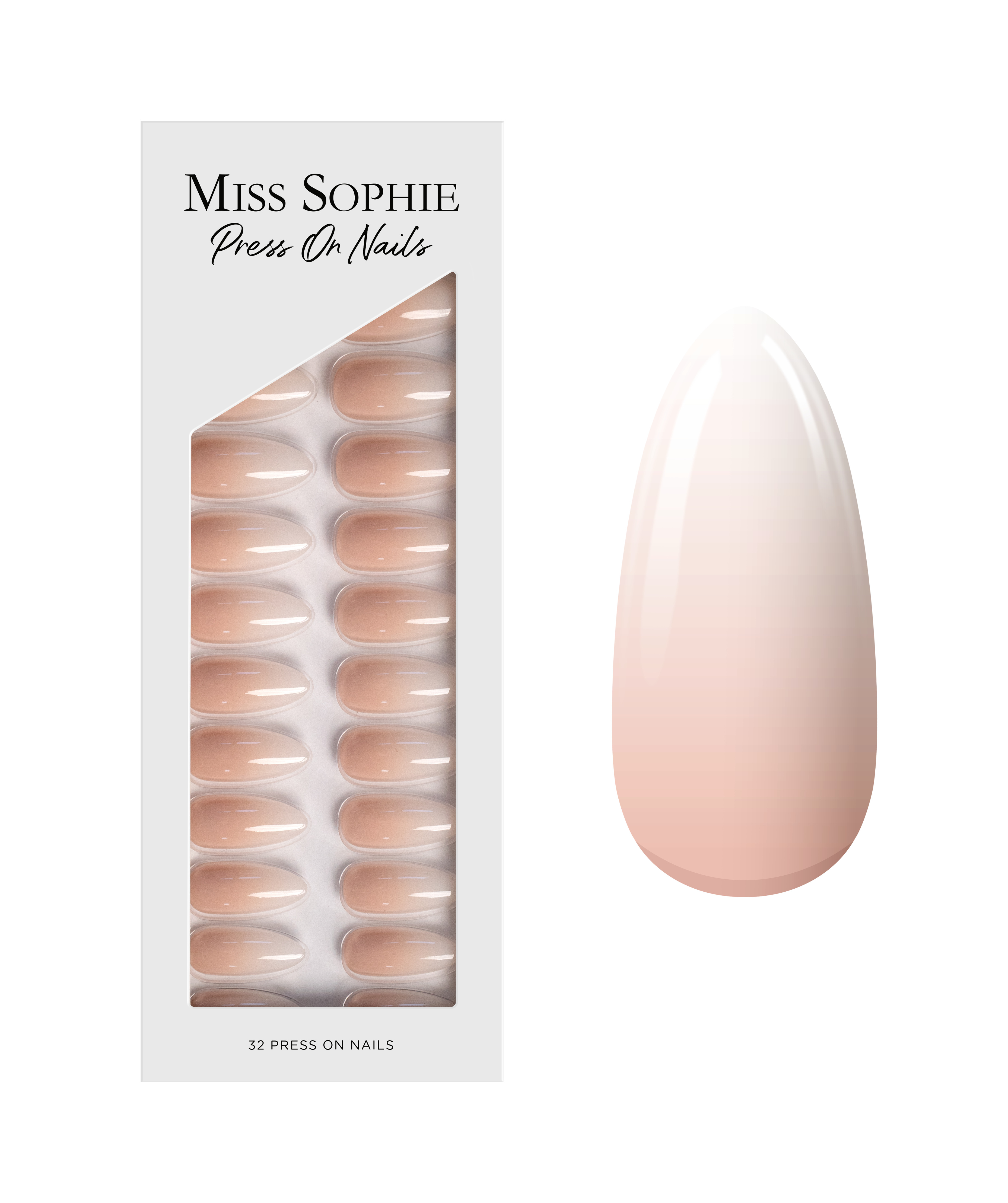 miss-sophie-s-nude-babyboomer-press-on-nails-medium-almond-form-nude-wei-farbver image 1