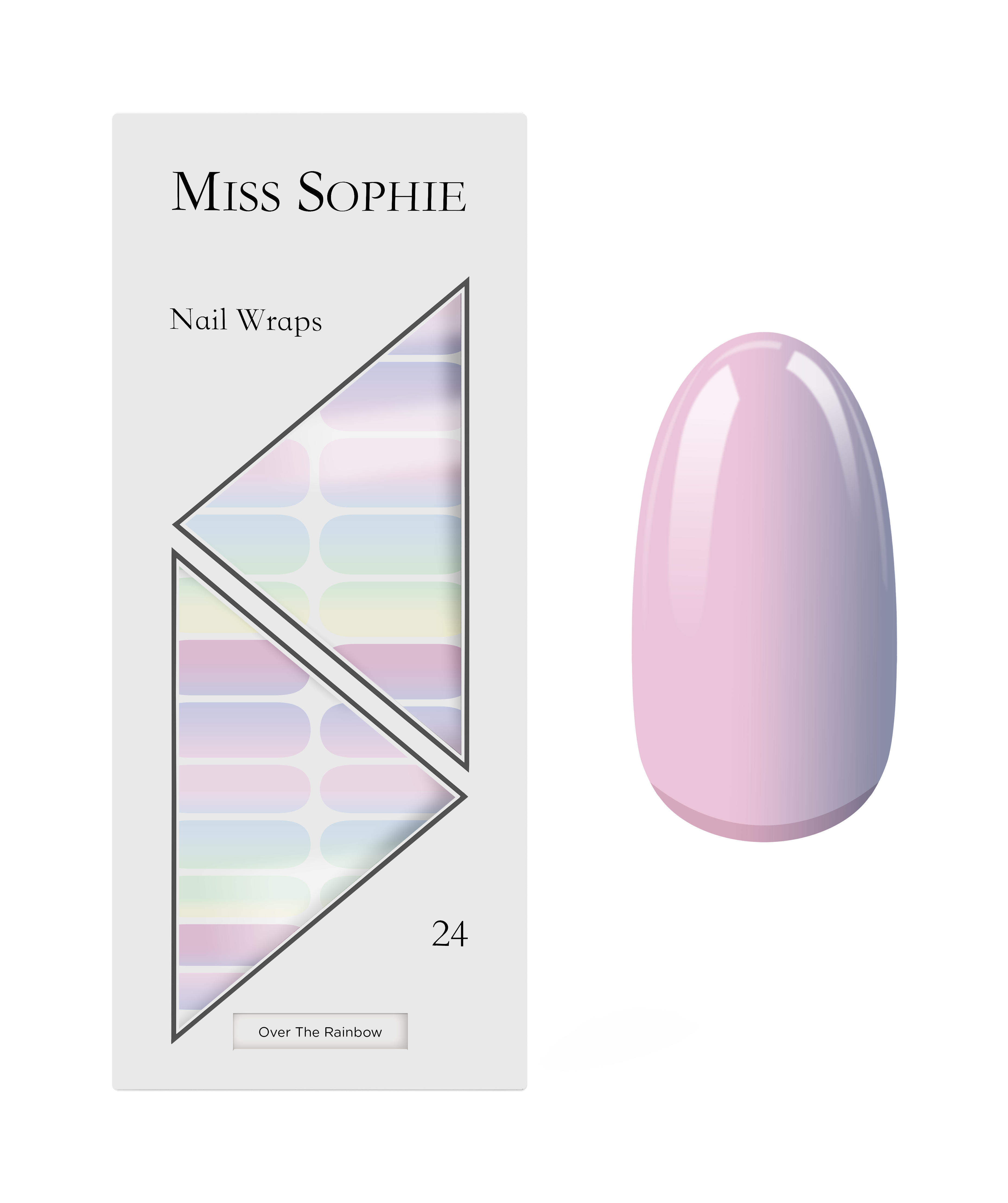 miss-sophie-s-over-the-rainbow-nagelfolien-mit-pastell-regenbogen-verlauf image 1