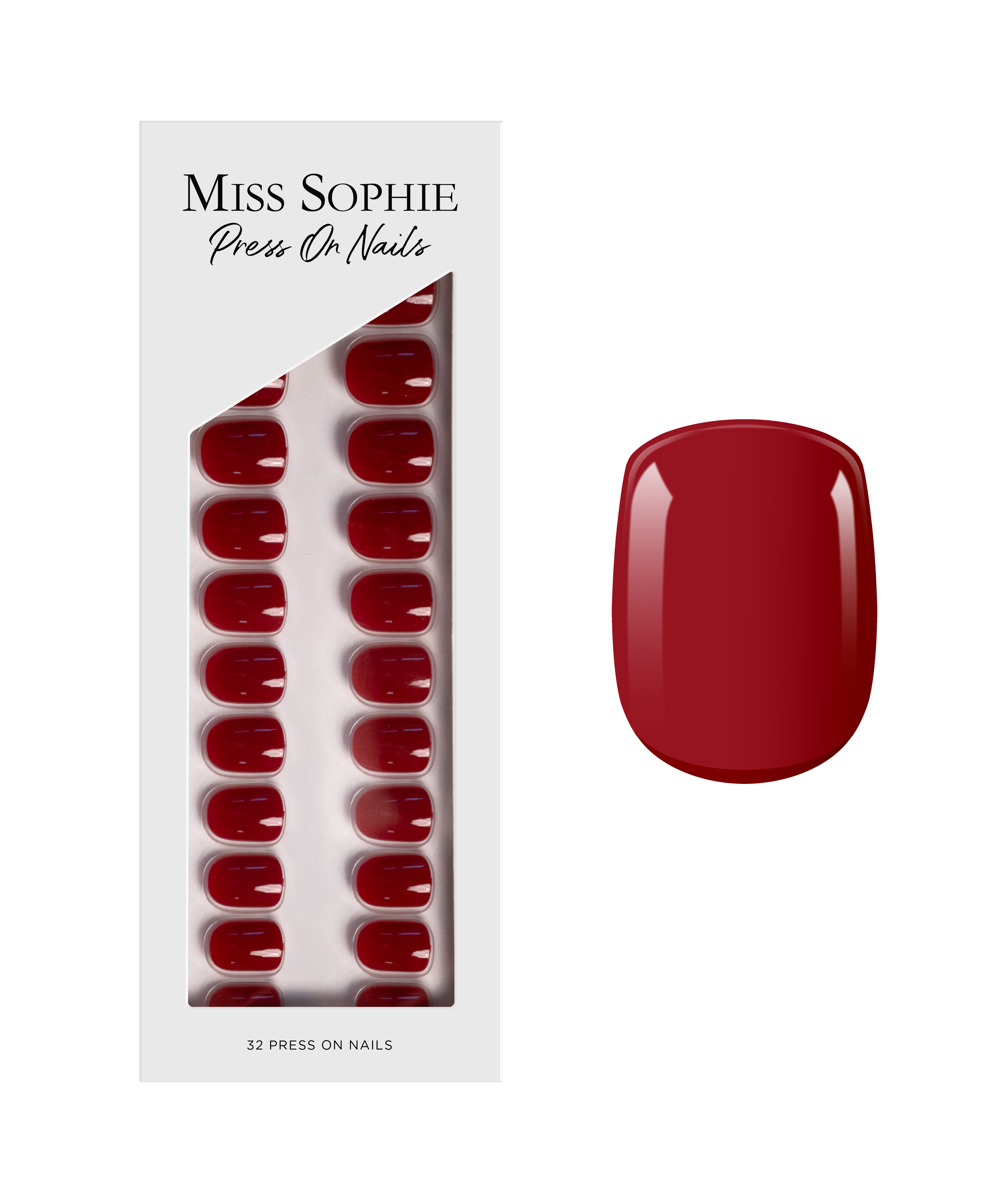 miss-sophie-s-paris-je-t-aime-press-on-nails-extra-short-square-franz-sisches-ro image 1