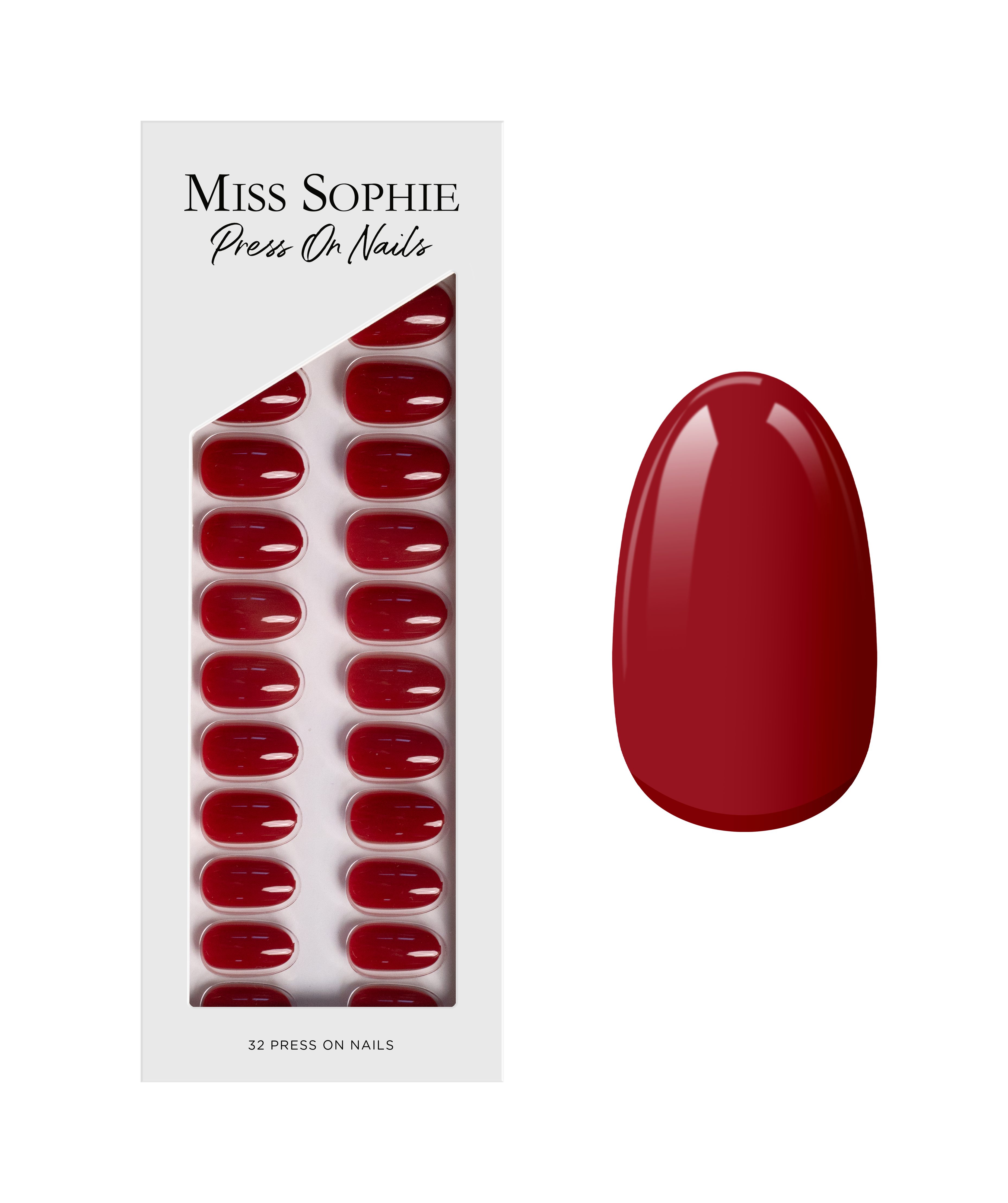 miss-sophie-s-paris-je-t-aime-press-on-nails-short-round-falsche-n-gel-in-romant image 1