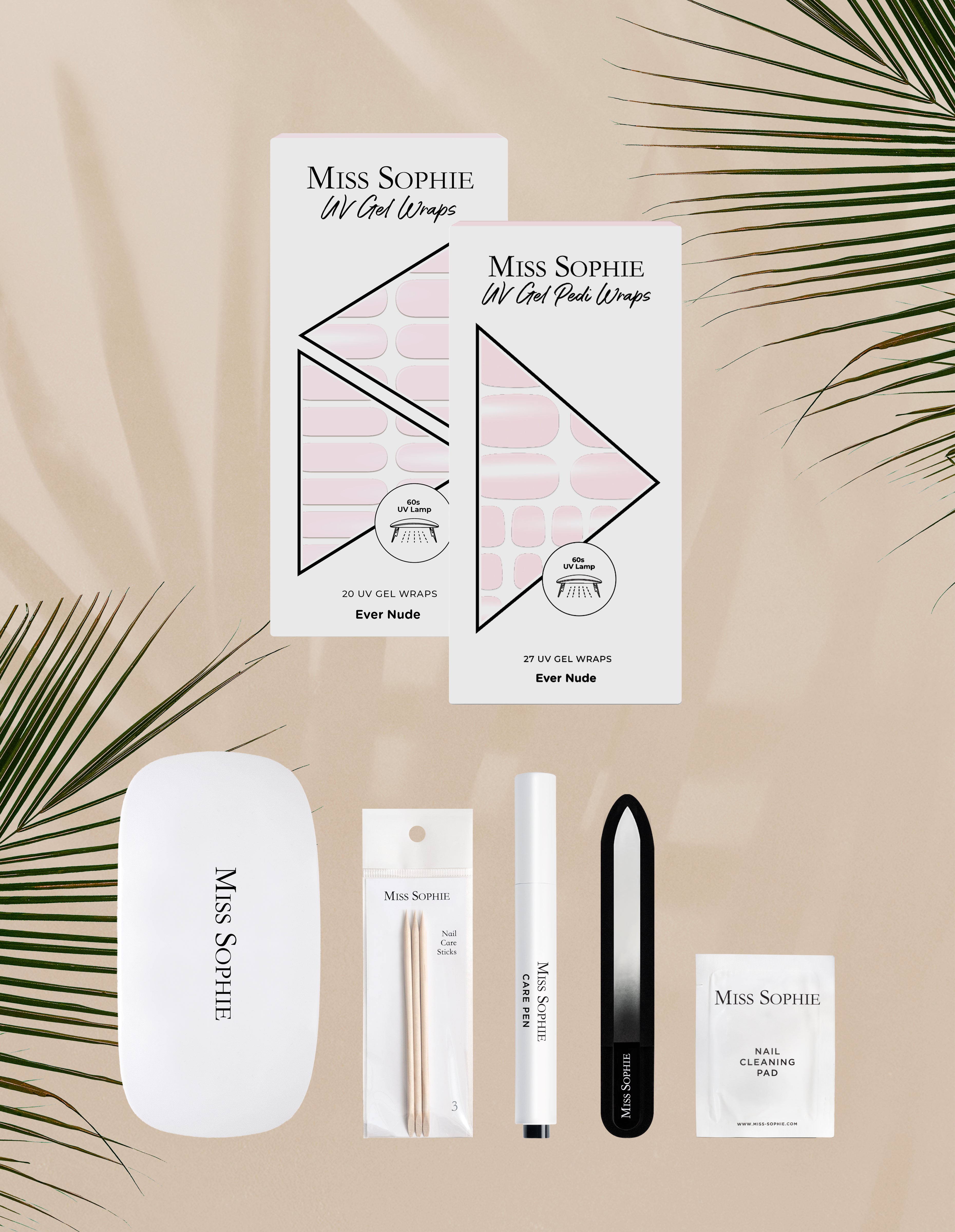 miss-sophie-s-perfect-match-starter-set-uv-gel-wraps-starterset-mit-uv-lampe-fre image 1