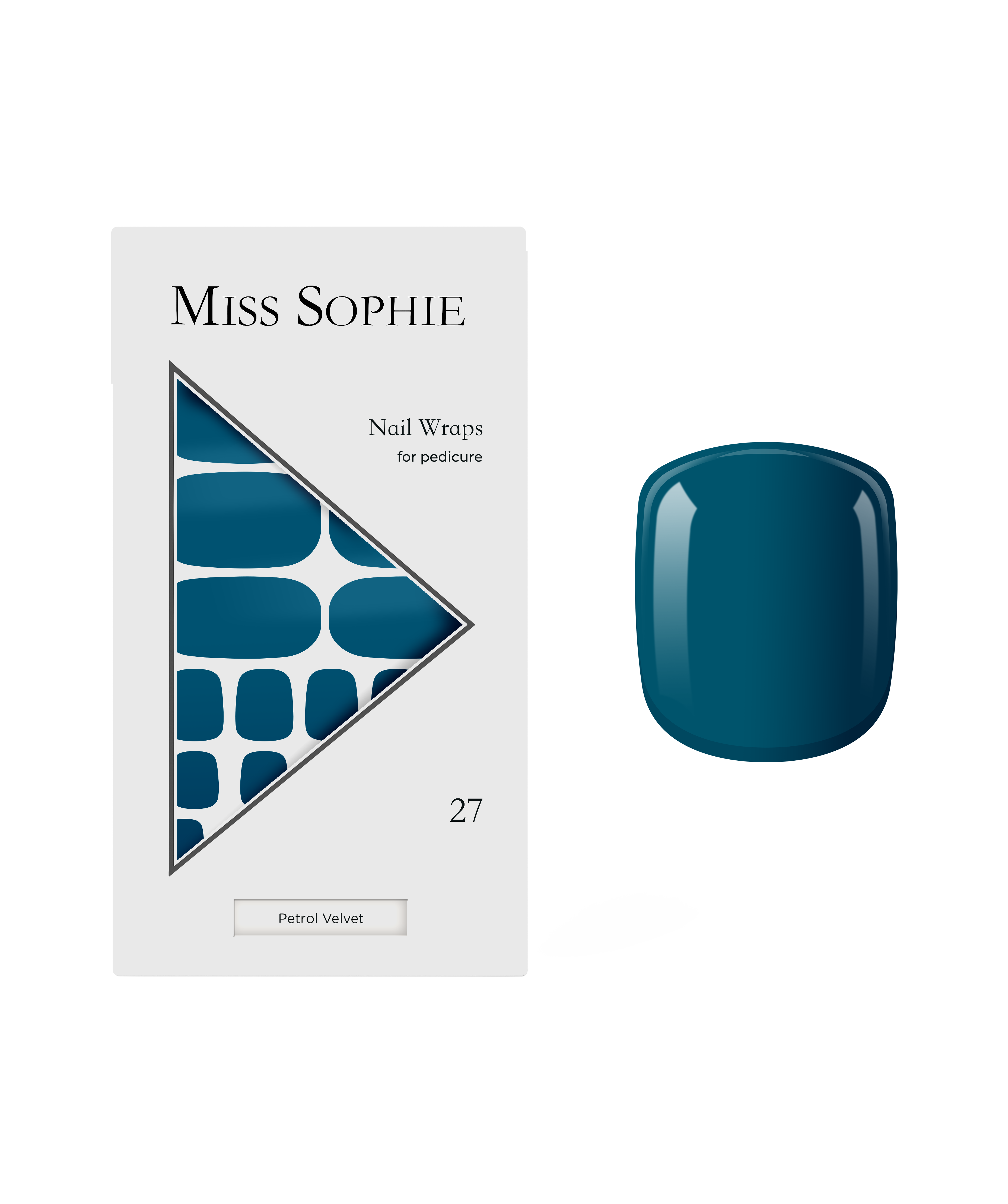 miss-sophie-s-petrol-velvet-pedicure-nagelfolien-satiniertes-petrol-dunkelgr-n-f image 1