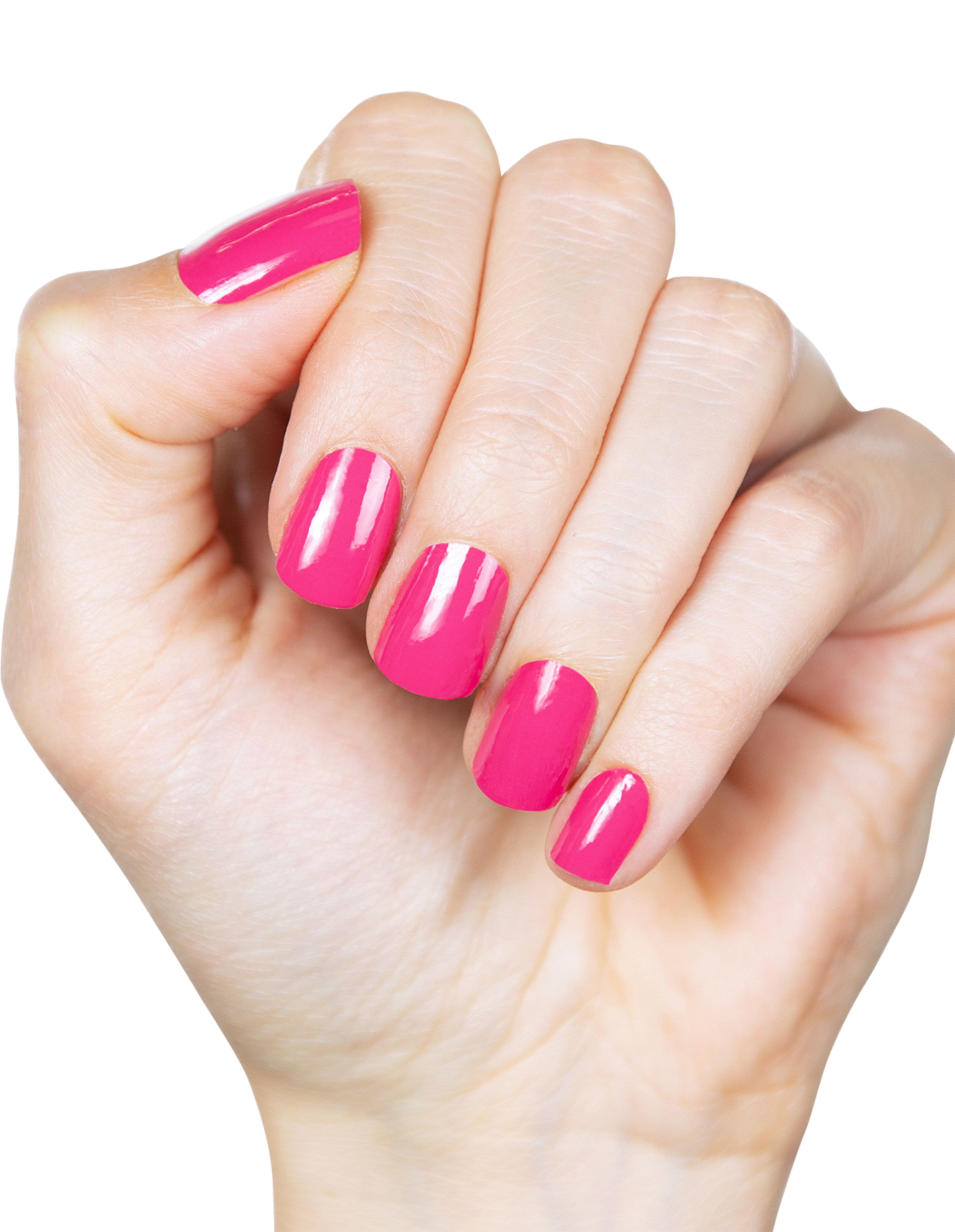 miss-sophie-s-pink-perfection-uv-uv-gel-nail-wraps-in-leuchtendem-pink-solid-fin image 2