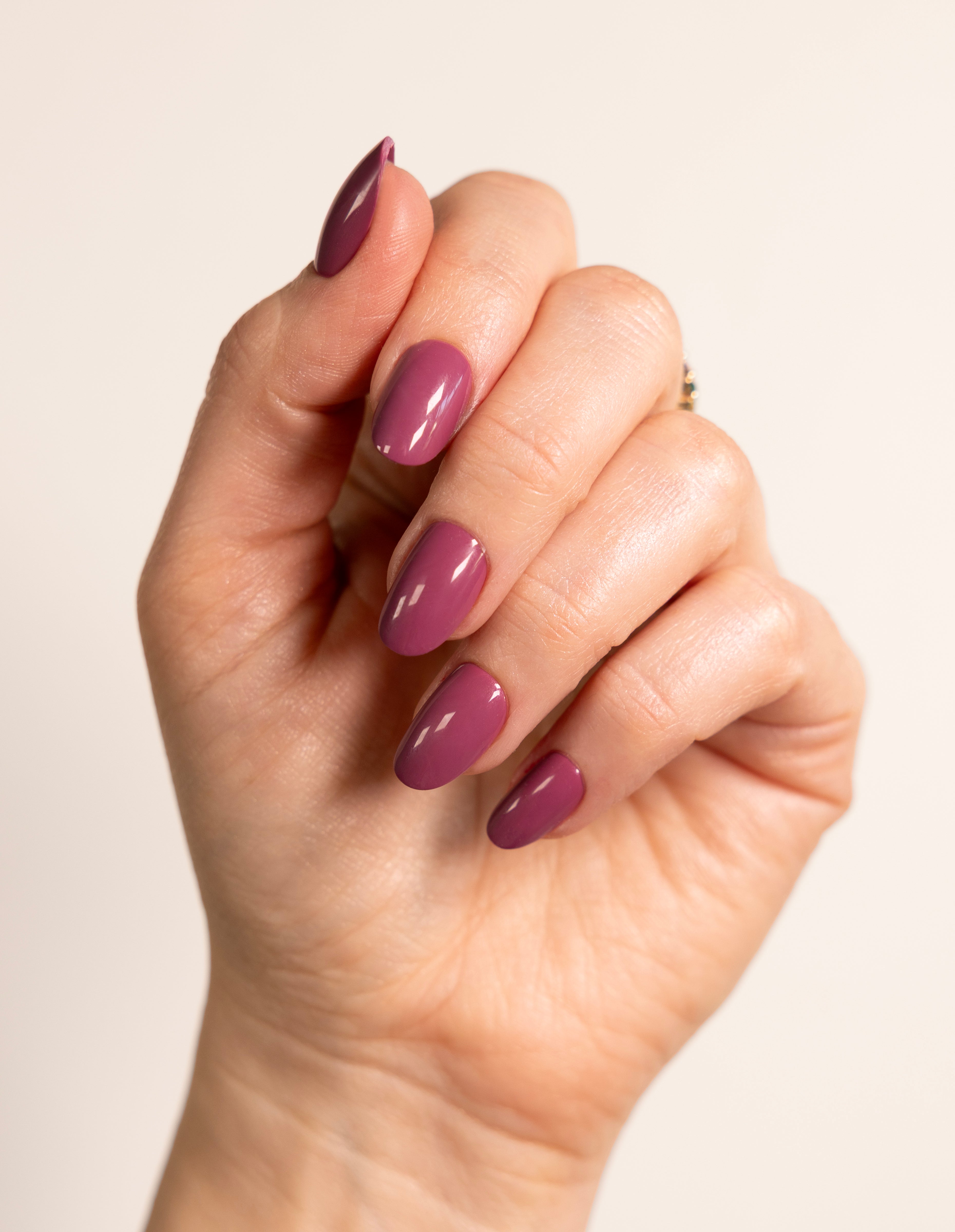 miss-sophie-s-rosewood-love-press-on-nails-short-round-k-nstliche-fingern-gel-in image 2