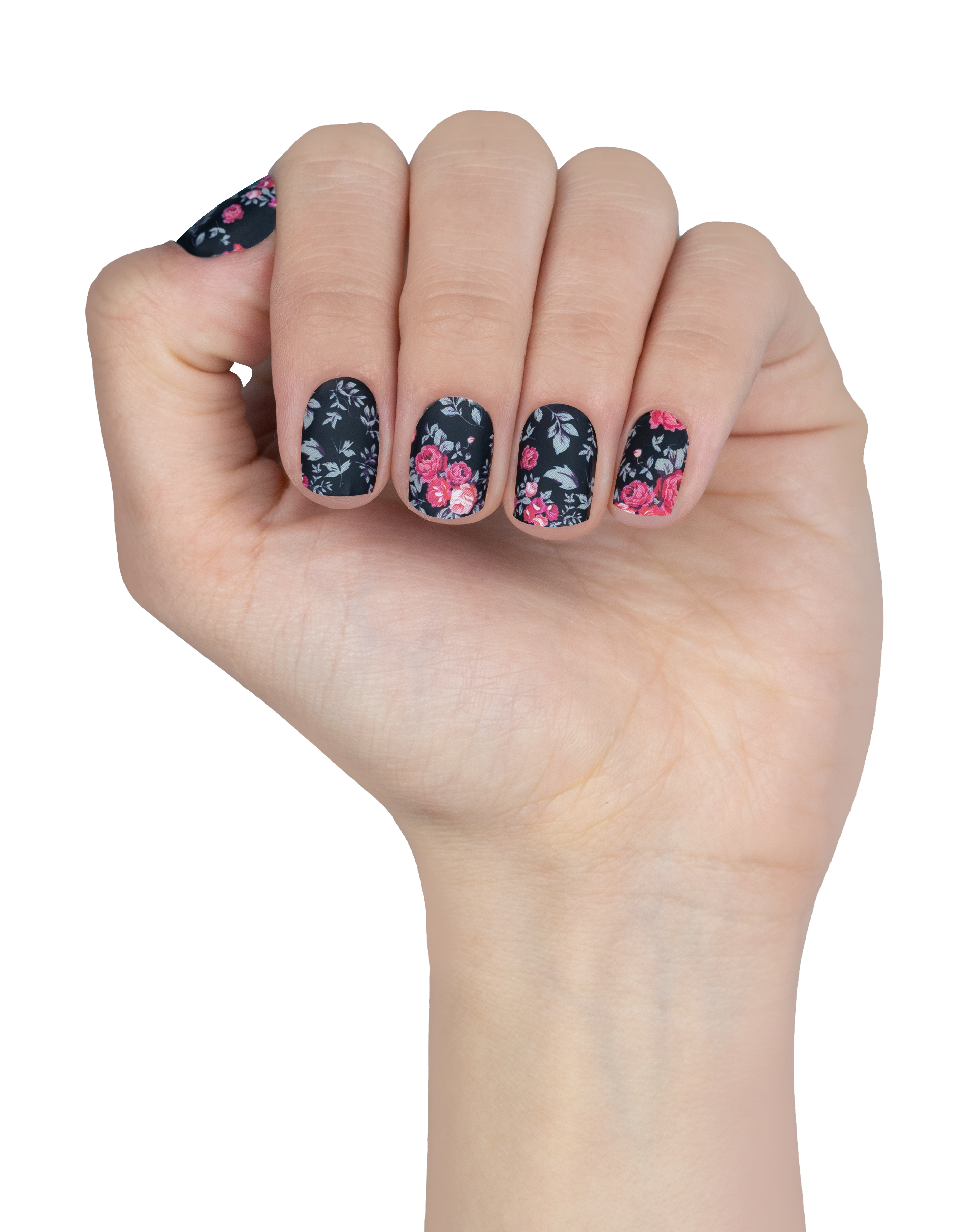miss-sophie-s-sleeping-beauty-nagelfolien-dunkles-ros-mit-blumen-design-outlet-s image 3