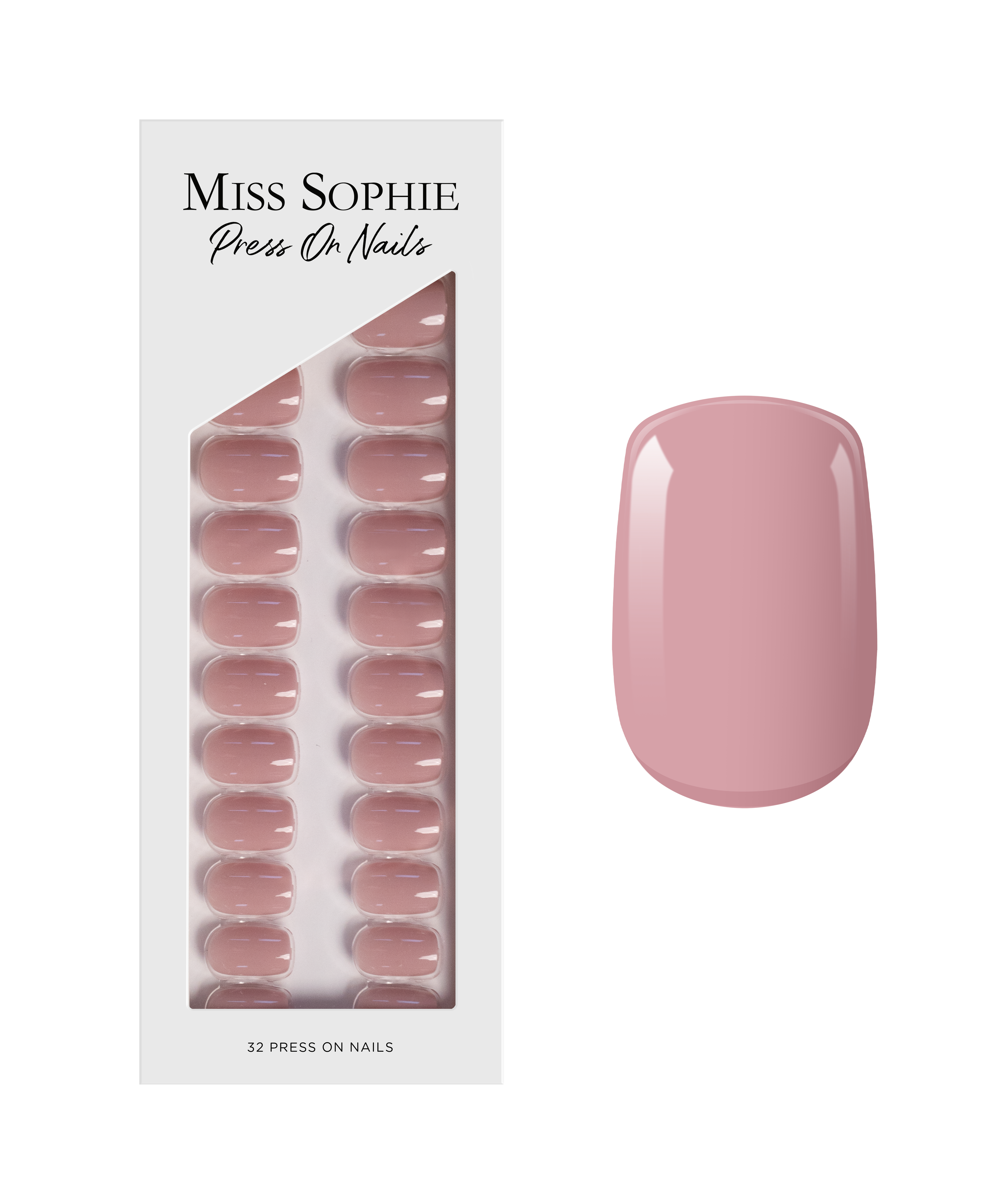 miss-sophie-s-sugar-babe-press-on-nails-short-square-zart-rosafarbene-press-on-n image 1