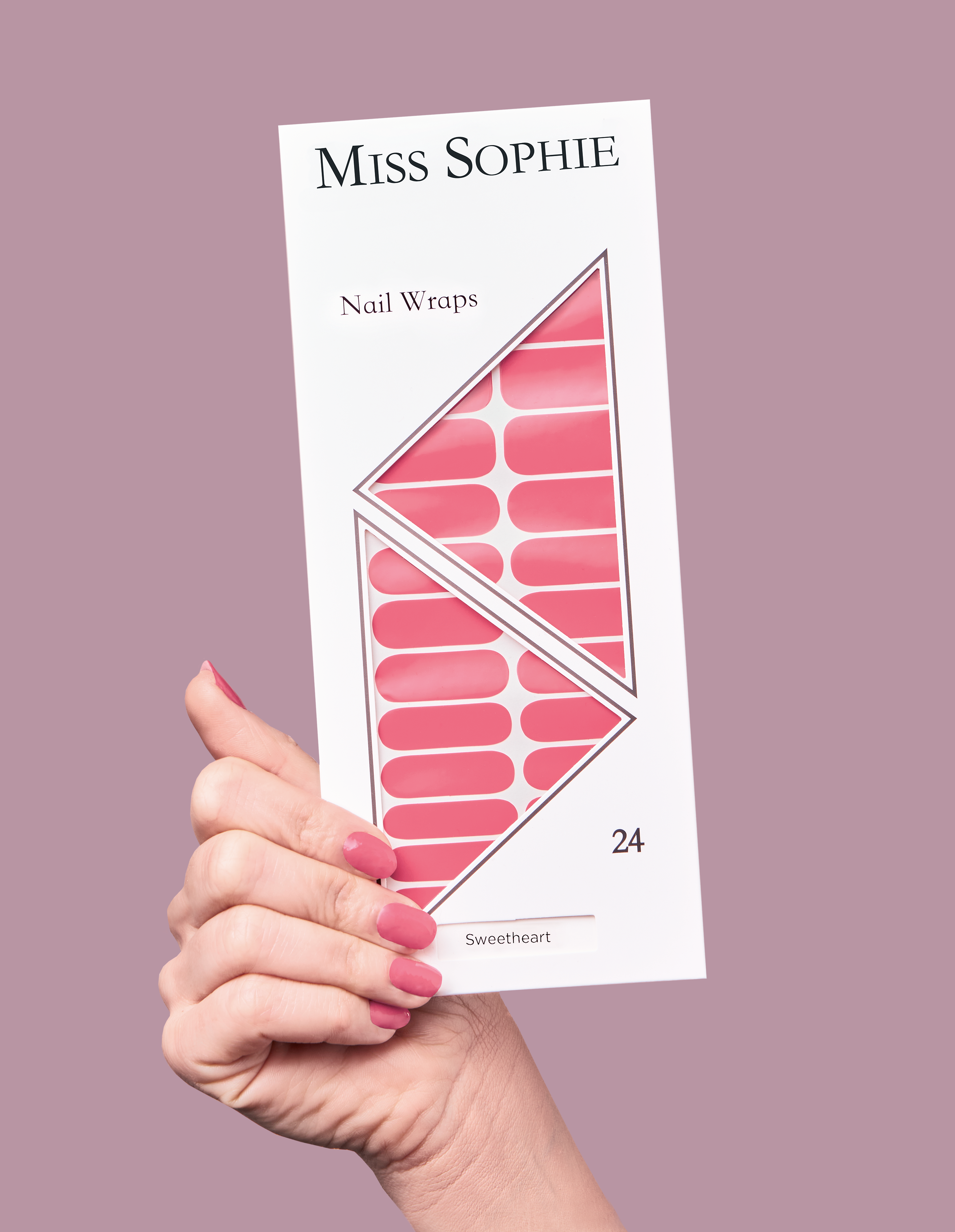 miss-sophie-s-sweetheart-nagelfolien-pudriges-rosa-24-folien-klassische-nagelfol image 3
