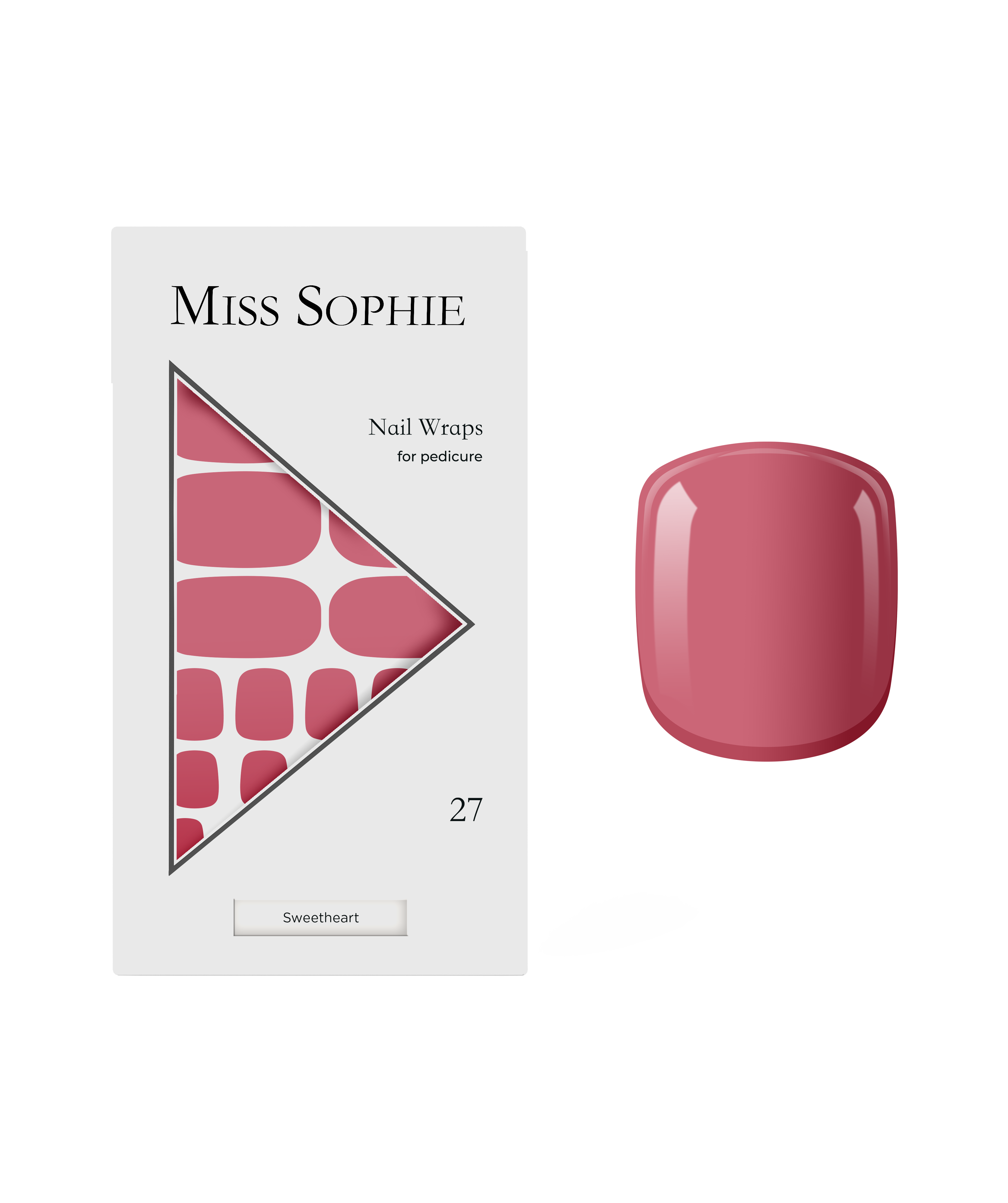 miss-sophie-s-sweetheart-pedicure-warmes-ros-nagelfolien-f-r-fu-n-gel-pedicure-k image 1