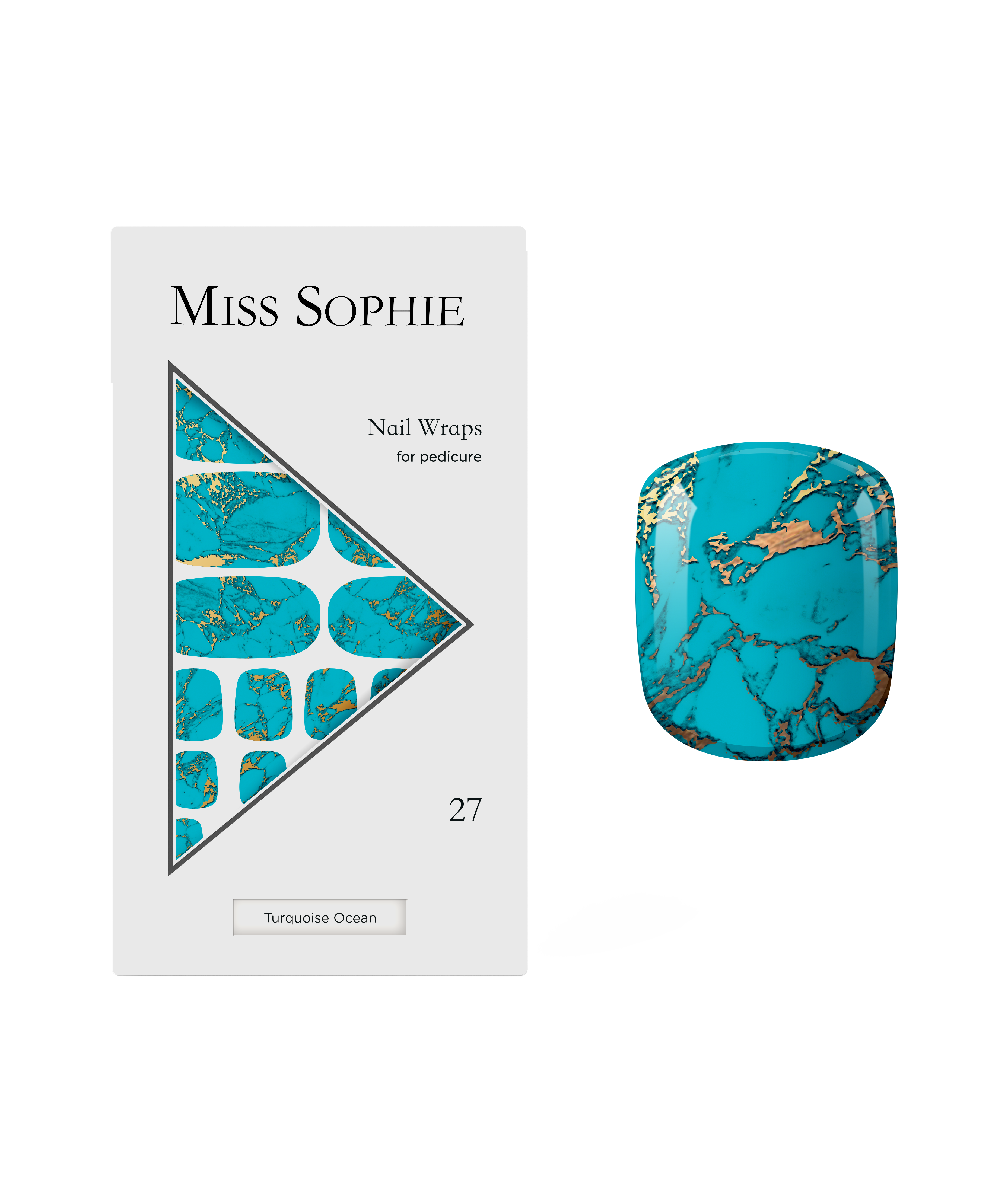 miss-sophie-s-turquoise-ocean-pedicure-nagelfolien-t-rkis-glitzer-design-f-r-zeh image 1
