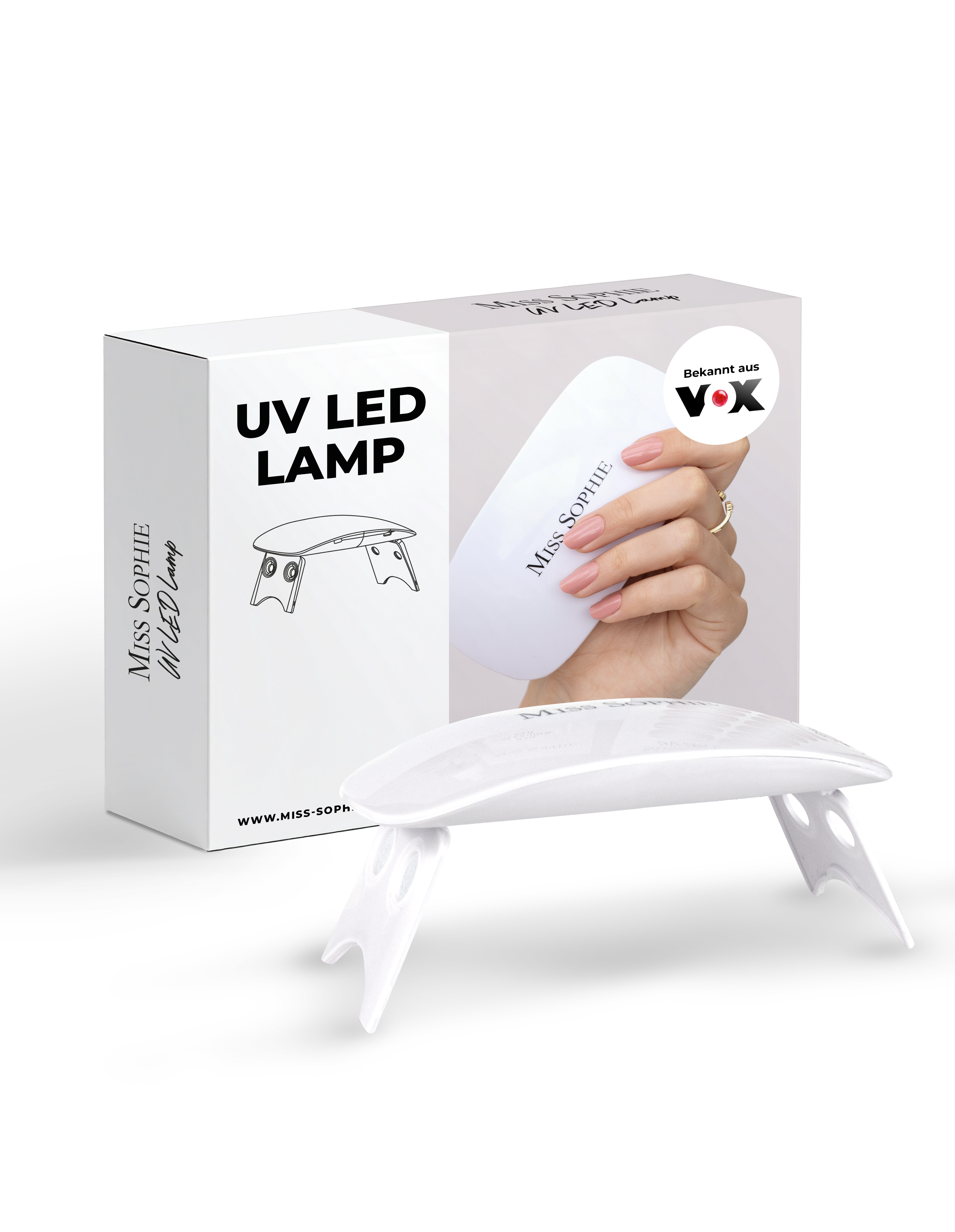 miss-sophie-s-uv-led-lampe-6w-usb-nagelh-rteleuchte-f-r-uv-gel-nagelfolien-60-se image 1