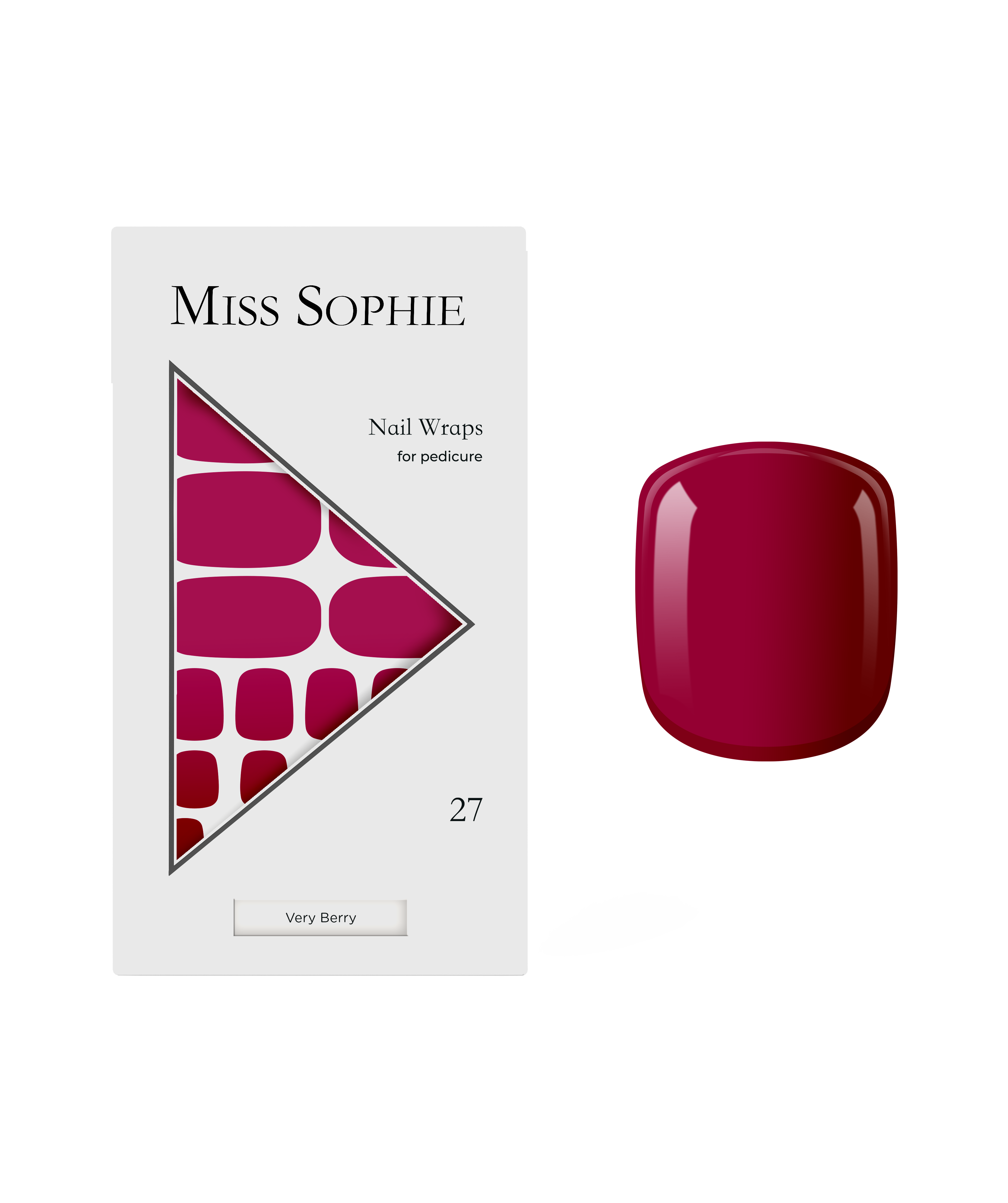 miss-sophie-s-very-berry-pedicure-nagelfolien-f-r-zehenn-gel-in-kr-ftigen-beeren image 1