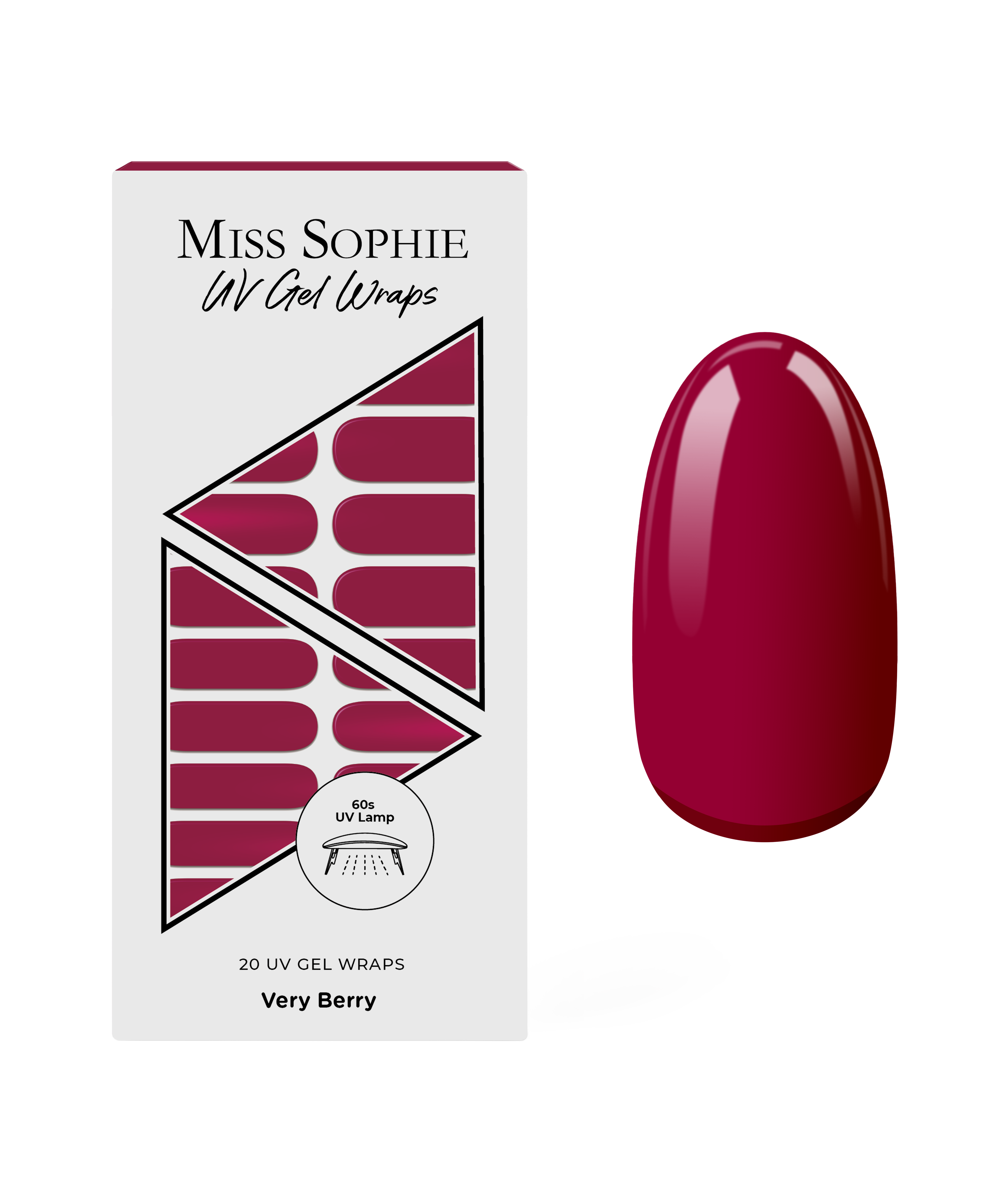 miss-sophie-s-very-berry-uv-uv-gel-nagelfolien-in-beerenrot-mit-blauen-untert-ne image 1